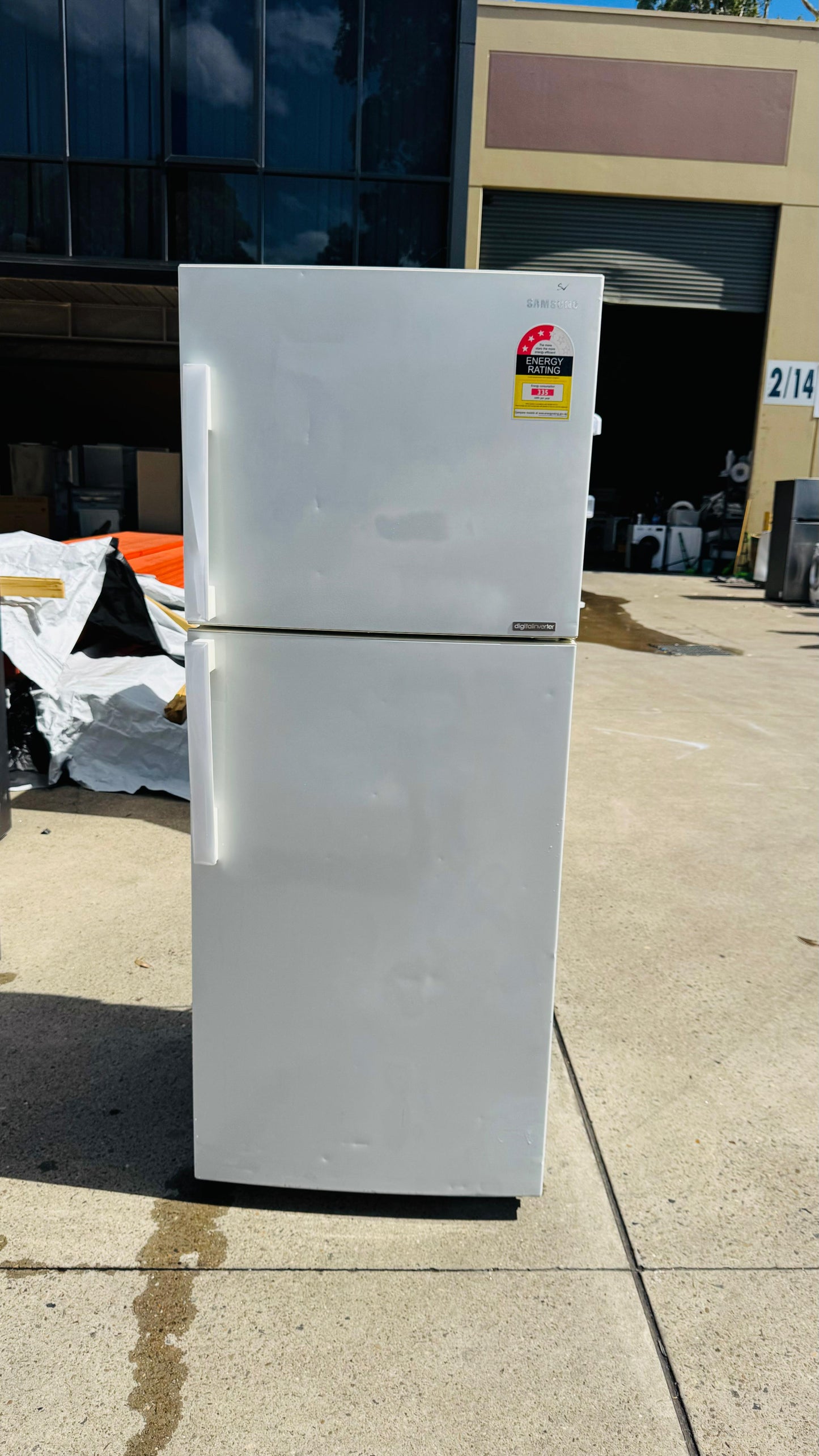 SAMSUNG 393 LITRES FRIDGE FREEZER