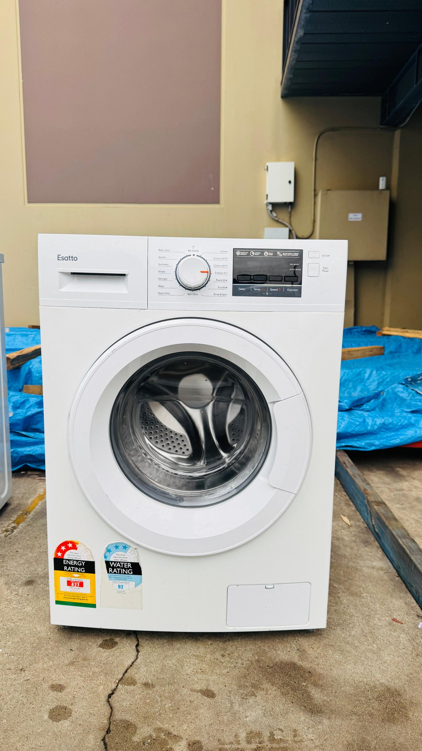 ESATTO 9KGS FRONT LOADER WASHING MACHINE