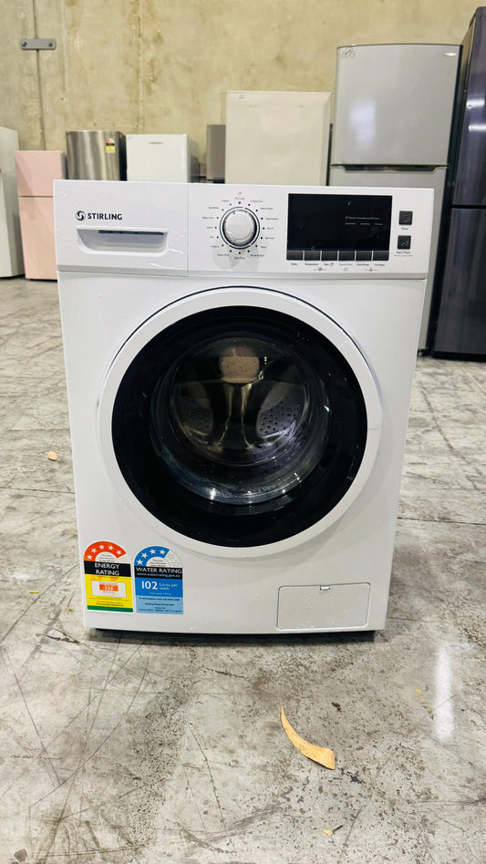 STIRLING 10KGS FRONT LOADER WASHING MACHINE
