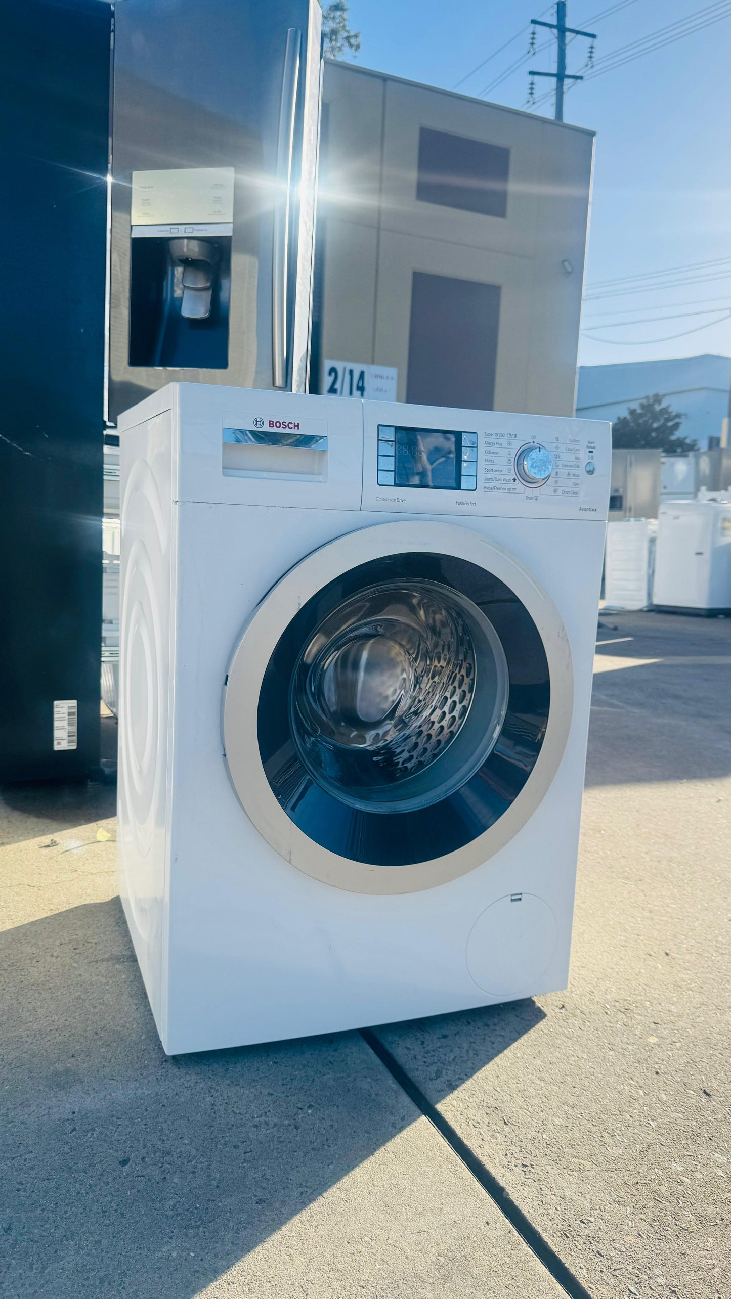BOSCH 7KGS FRONT LOADER WASHING MACHINE