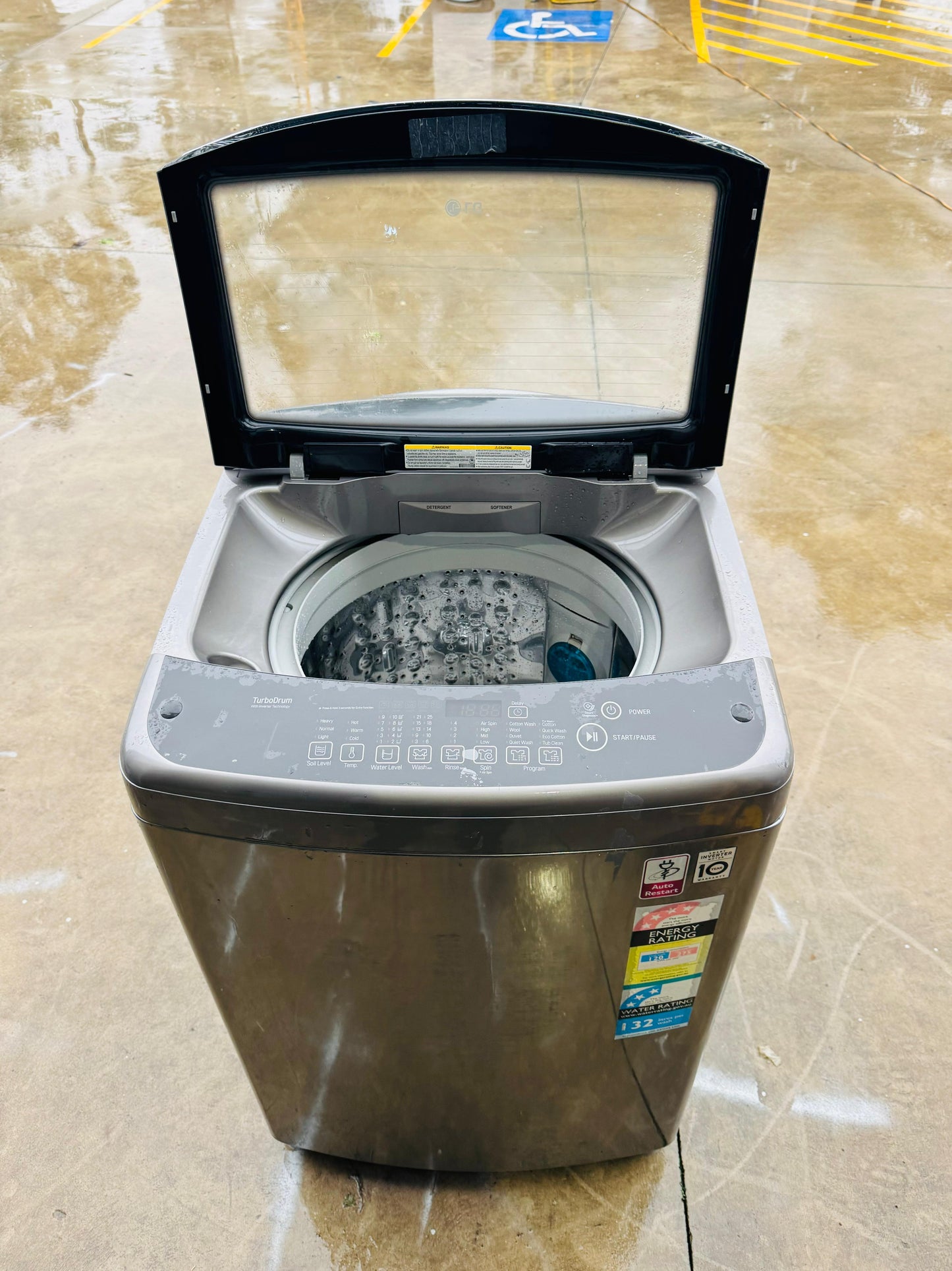 LG 9KGS TOP LOADER WASHING MACHINE