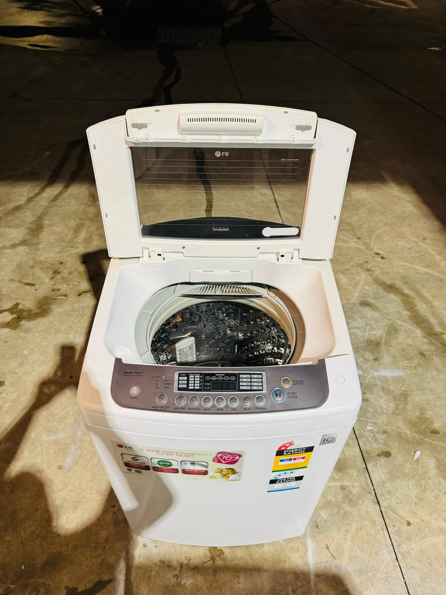 LG 8KGS TOP LOADER WASHING MACHINE