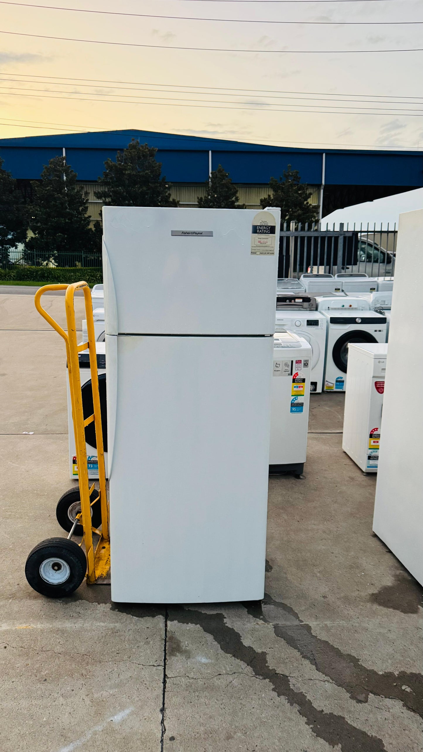 FISHER AND PAYKEL 380 LITRES FRIDGE FREEZER