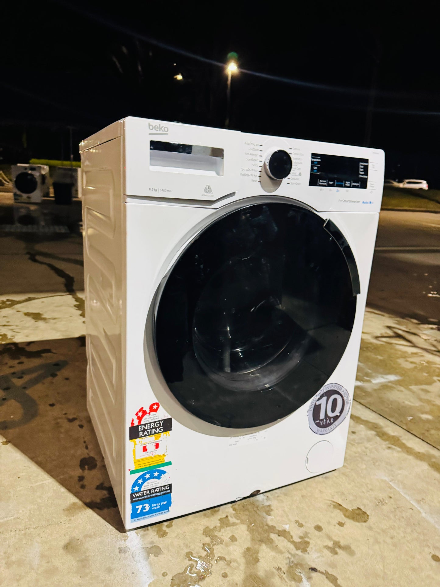 BEKO 8.5KGS FRONT LOADER WASHING MACHINE