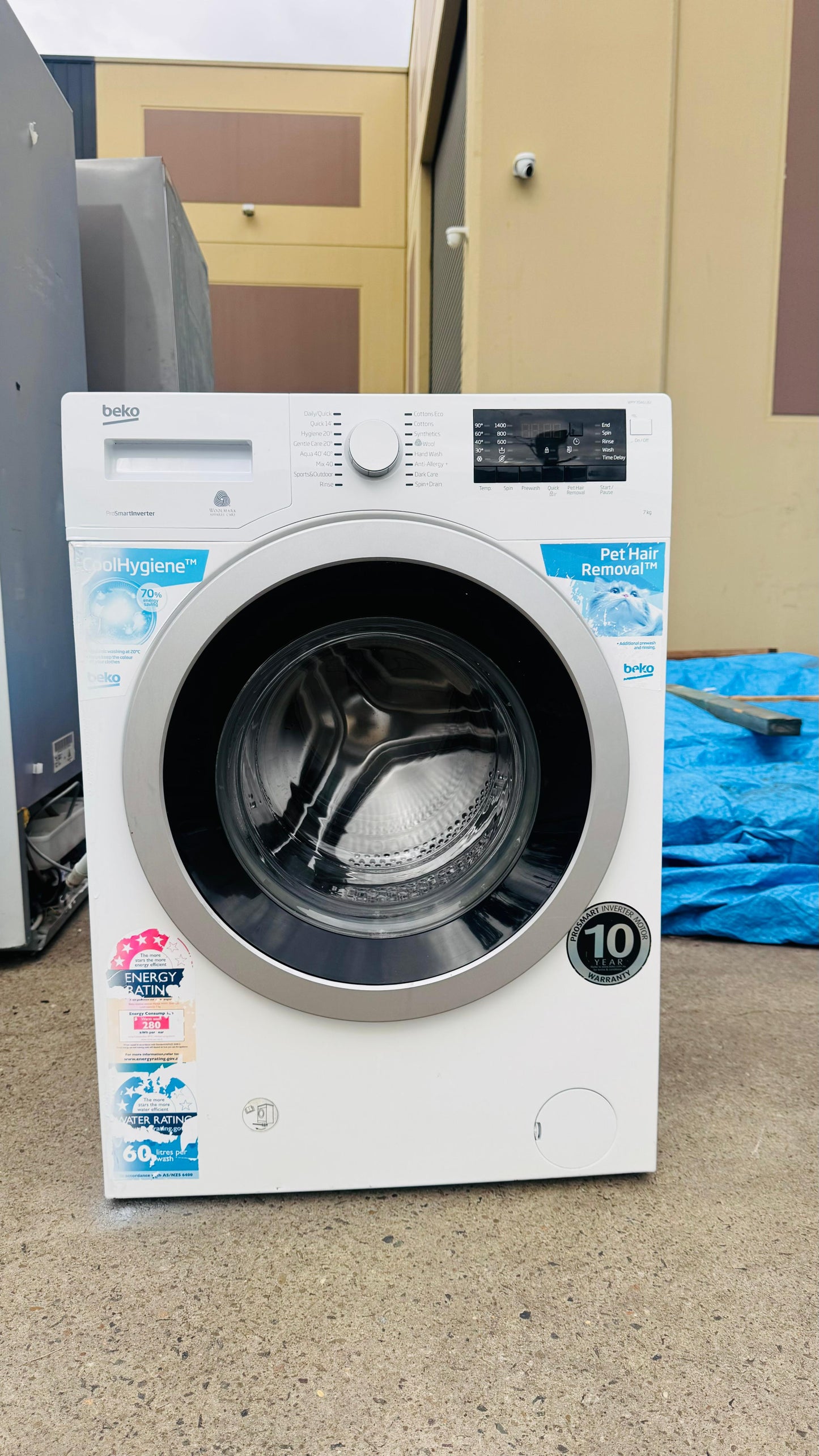 BEKO 7KGS FRONT LOADER WASHING MACHINE