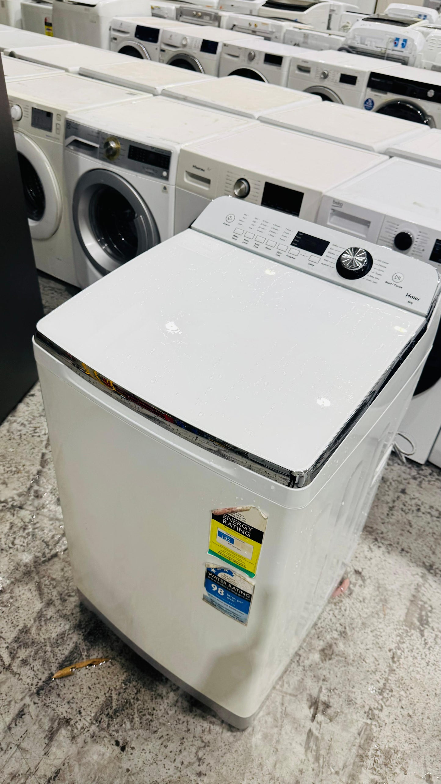 HAIER 8KGS TOP LOADER WASHING MACHINE