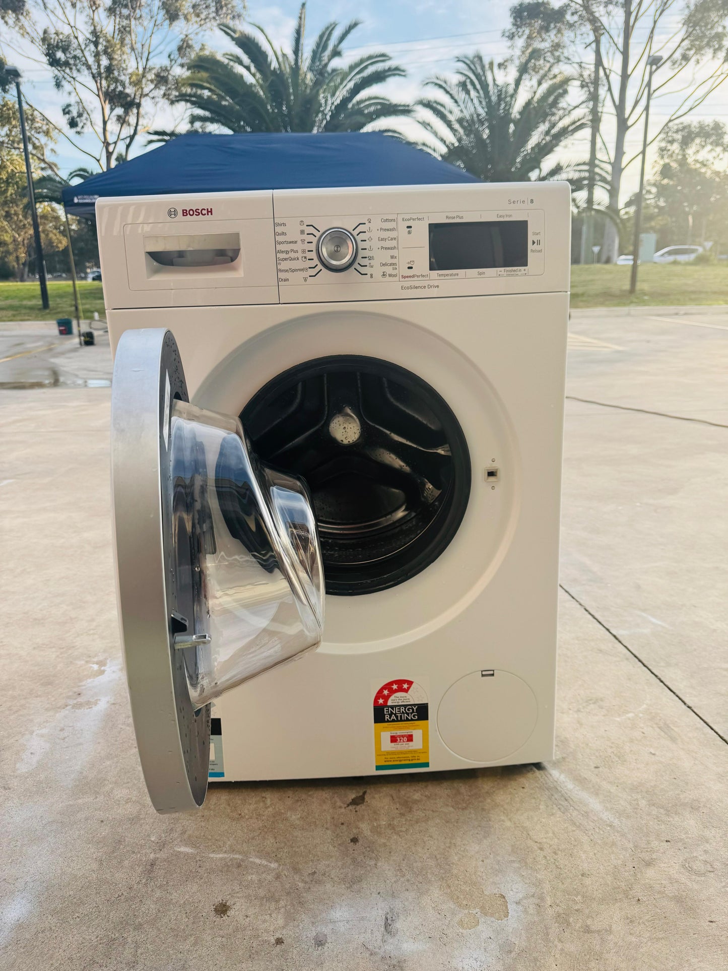 BOSCH 8KGS FRONT LOADER WASHING MACHINE