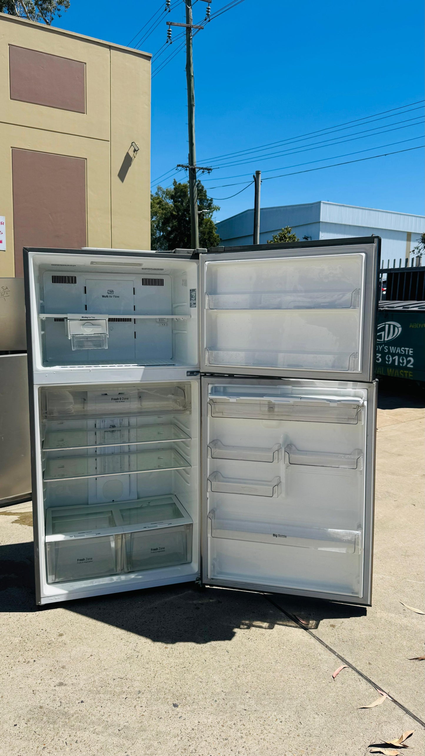 LG 600 LITRES FRIDGE FREEZER