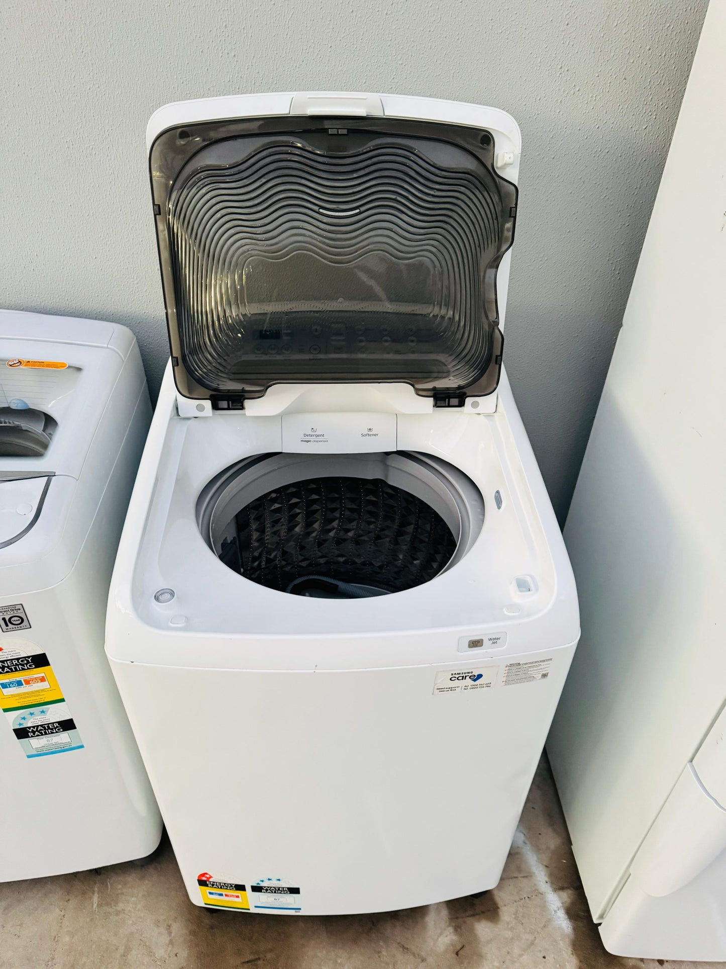 SAMSUNG 8.5KGS TOP LOADER WASHING MACHINE