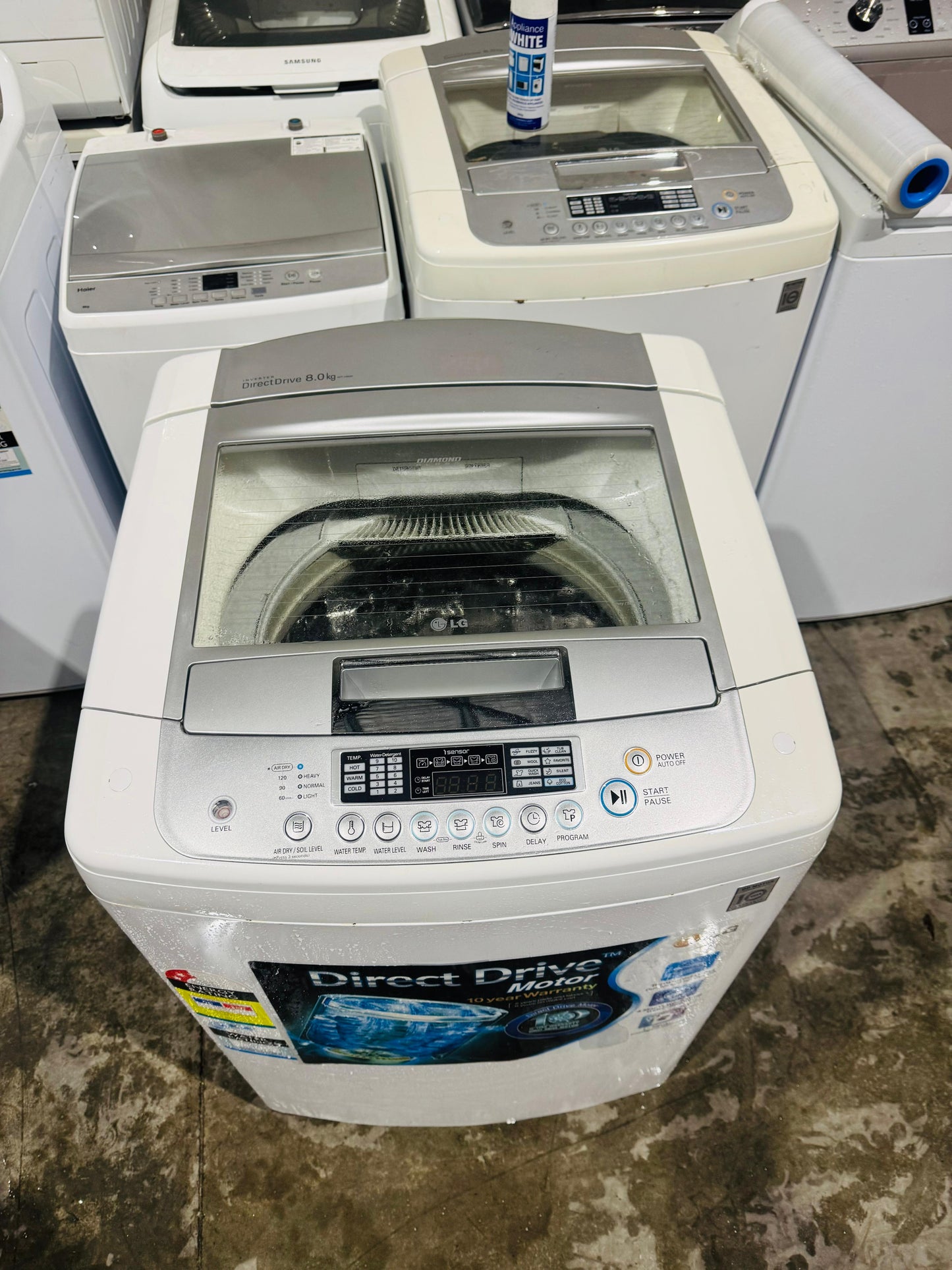 LG 8KGS TOP LOADER WASHING MACHINE