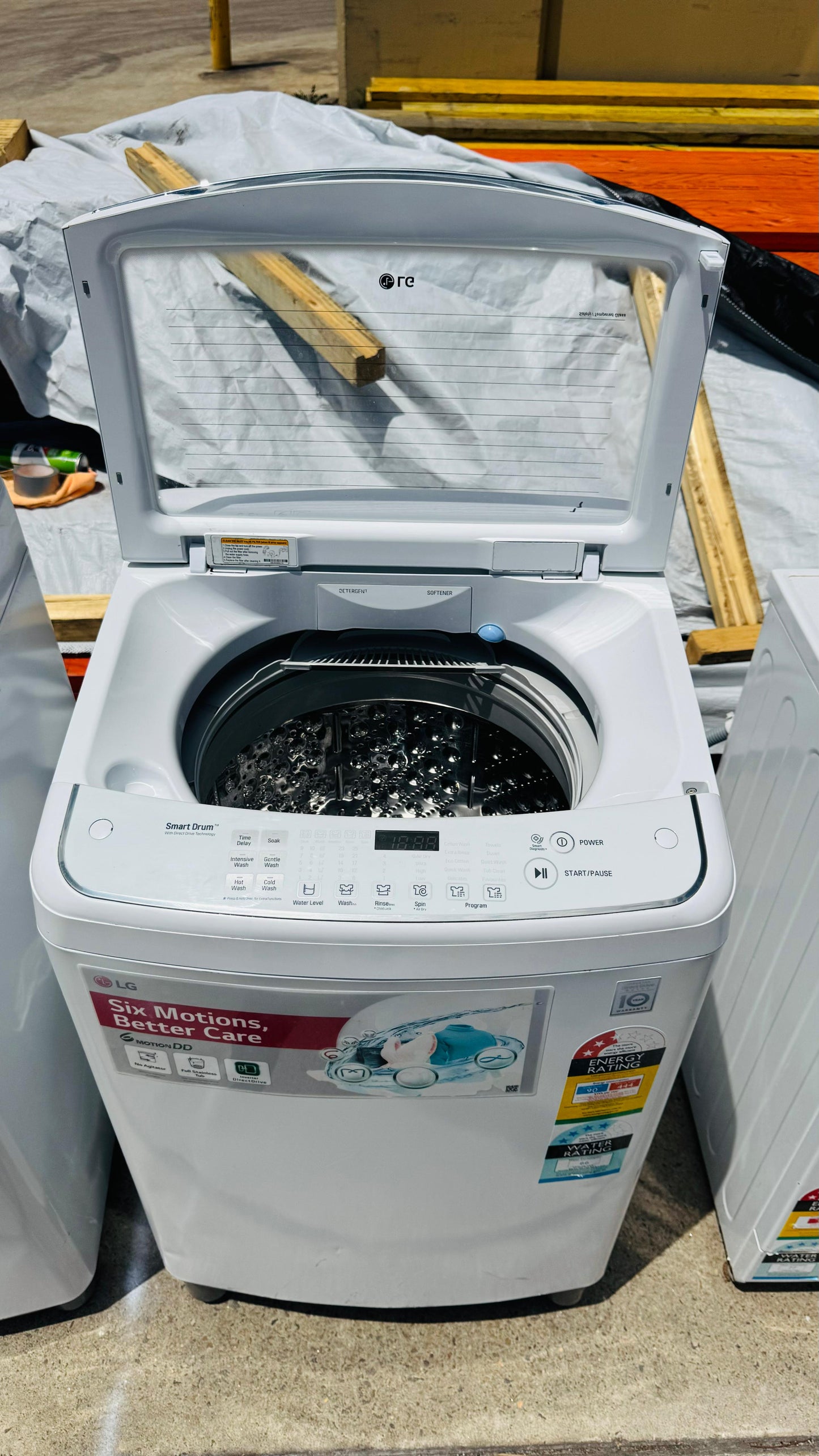 LG 6.5KGS TOP LOADER WASHING MACHINE
