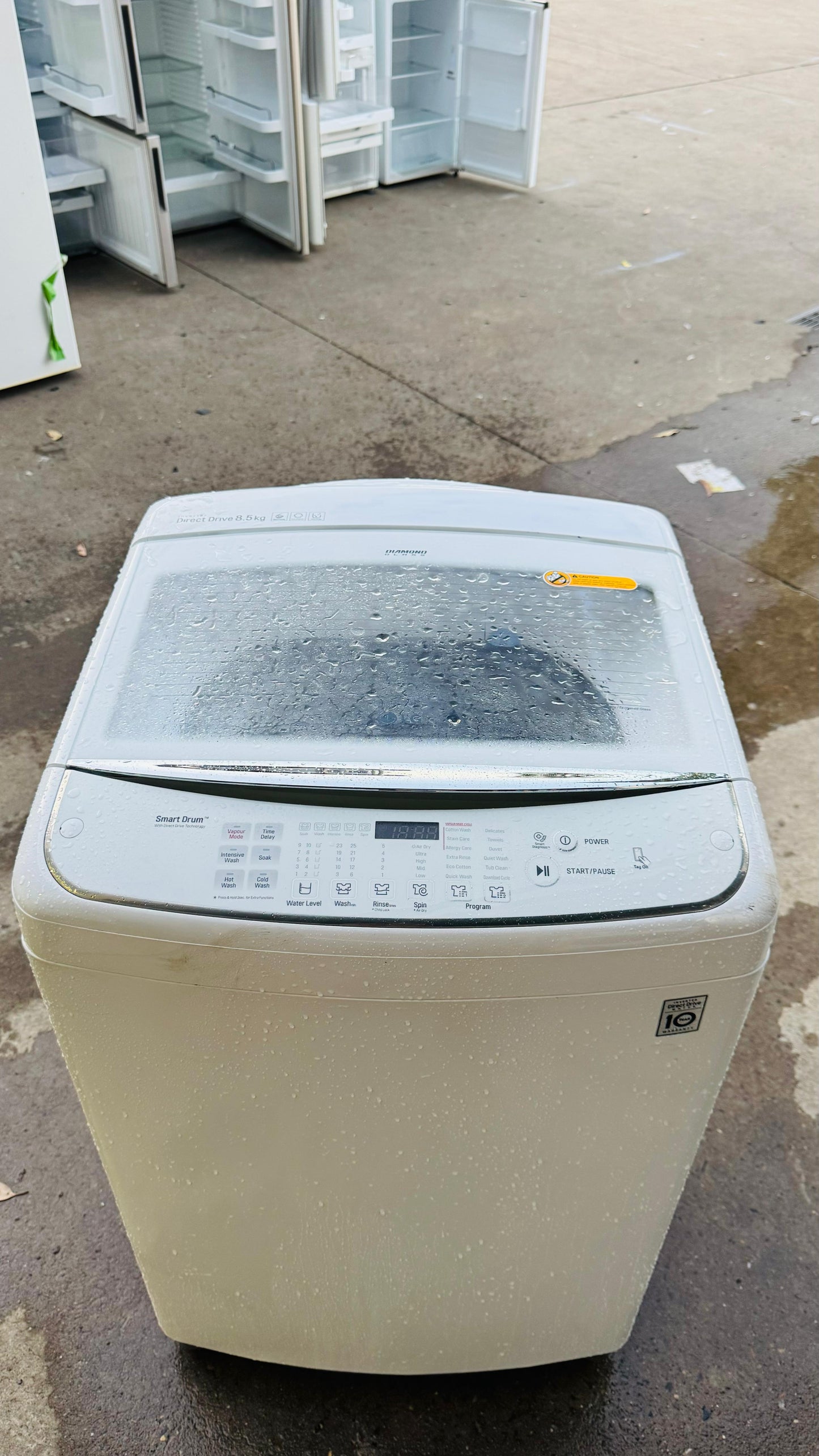 LG 8.5KGS TOP LOADER WASHING MACHINE