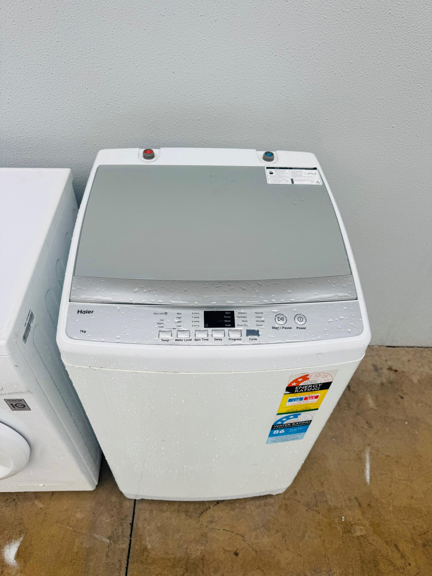 HAIER 7KGS TOP LOADER WASHING MACHINE