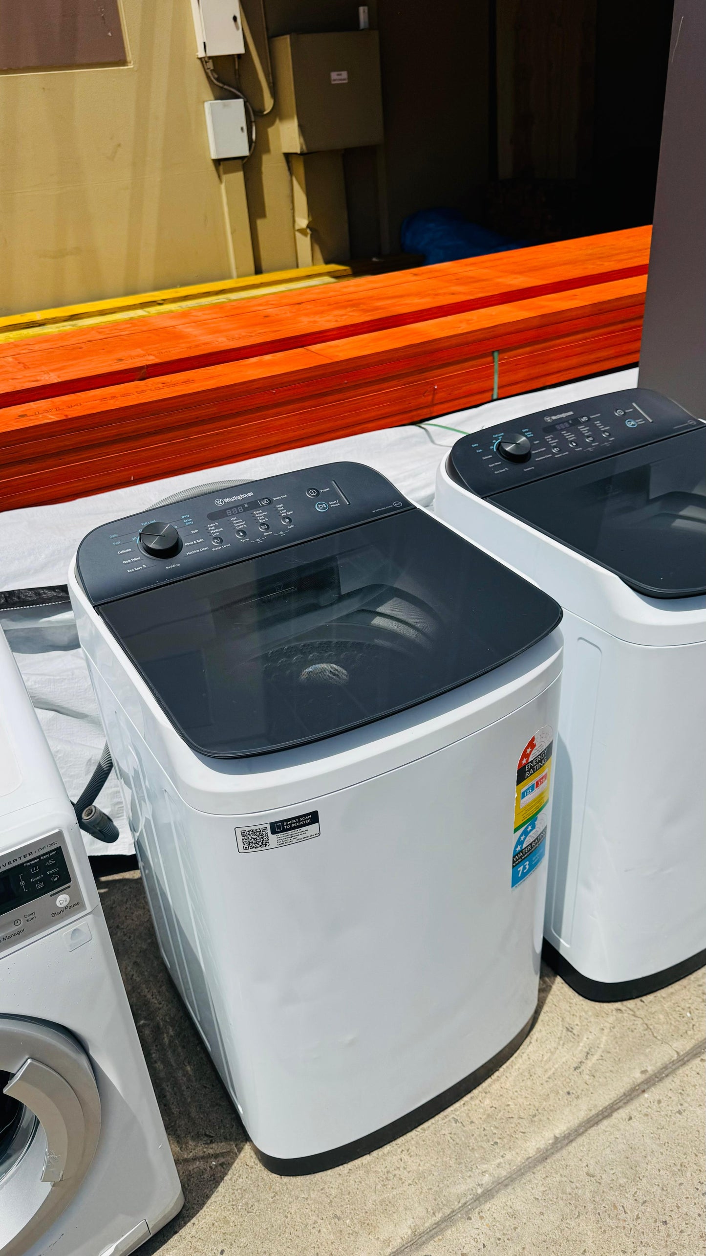 WESTINGHOUSE 6KGS TOP LOADER WASHING MACHINE