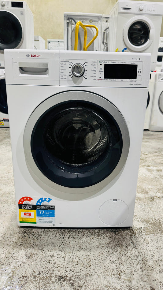 BOSCH 9KGS FRONT LOADER WASHING MACHINE