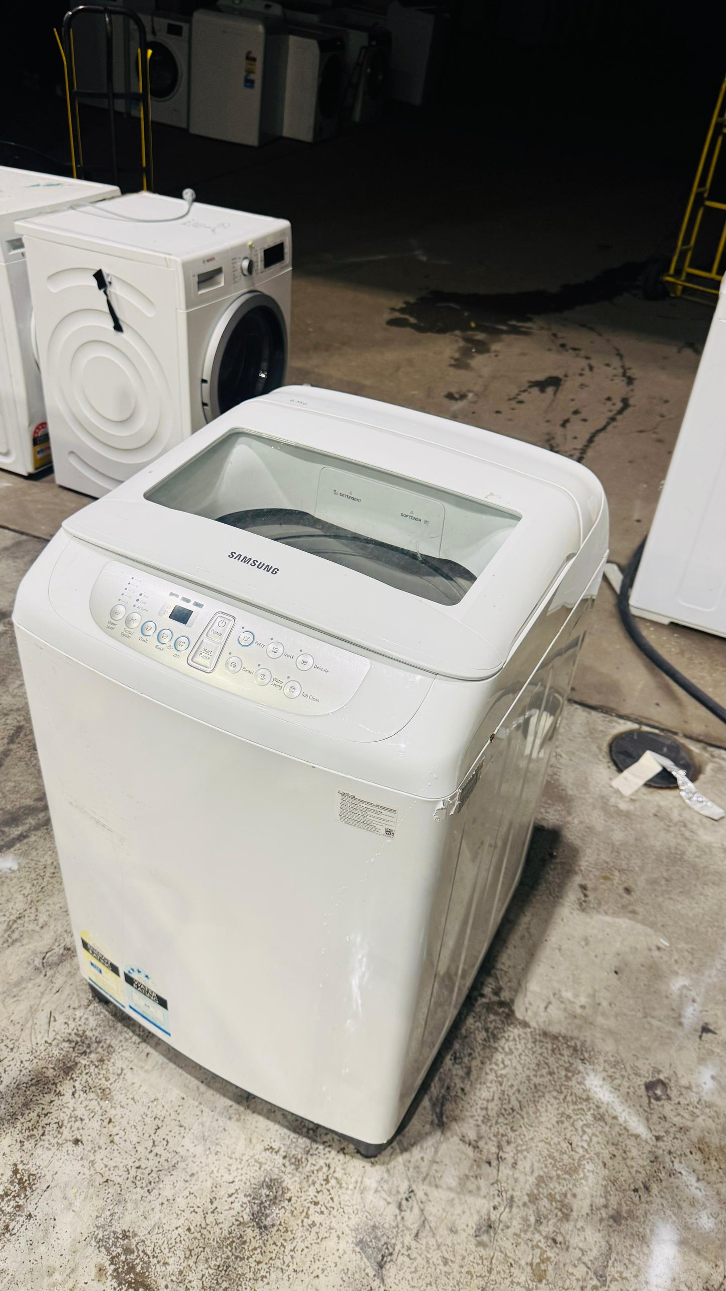 SAMSUNG 6.5KGS TOP LOADER WASHING MACHINE