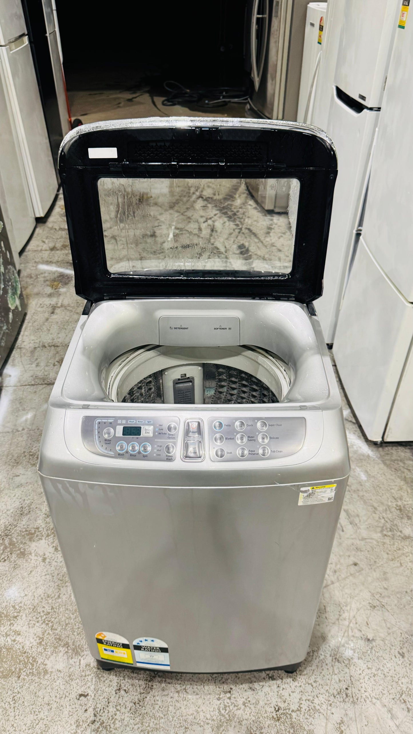 SAMSUNG 7.5KGS TOP LOADER WASHING MACHINE