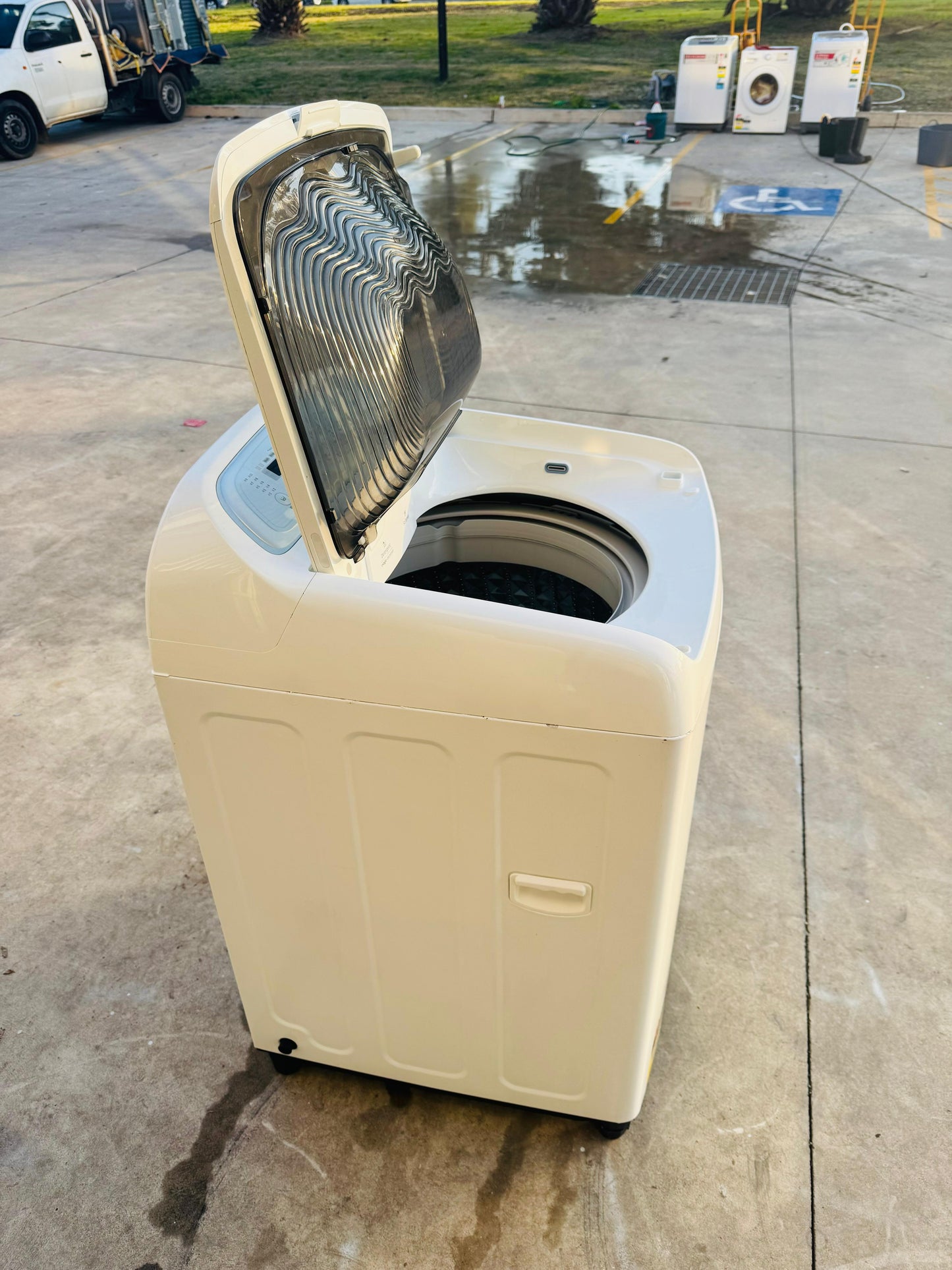 SAMSUNG 8.5KGS TOP LOADER WASHING MACHINE ✅
