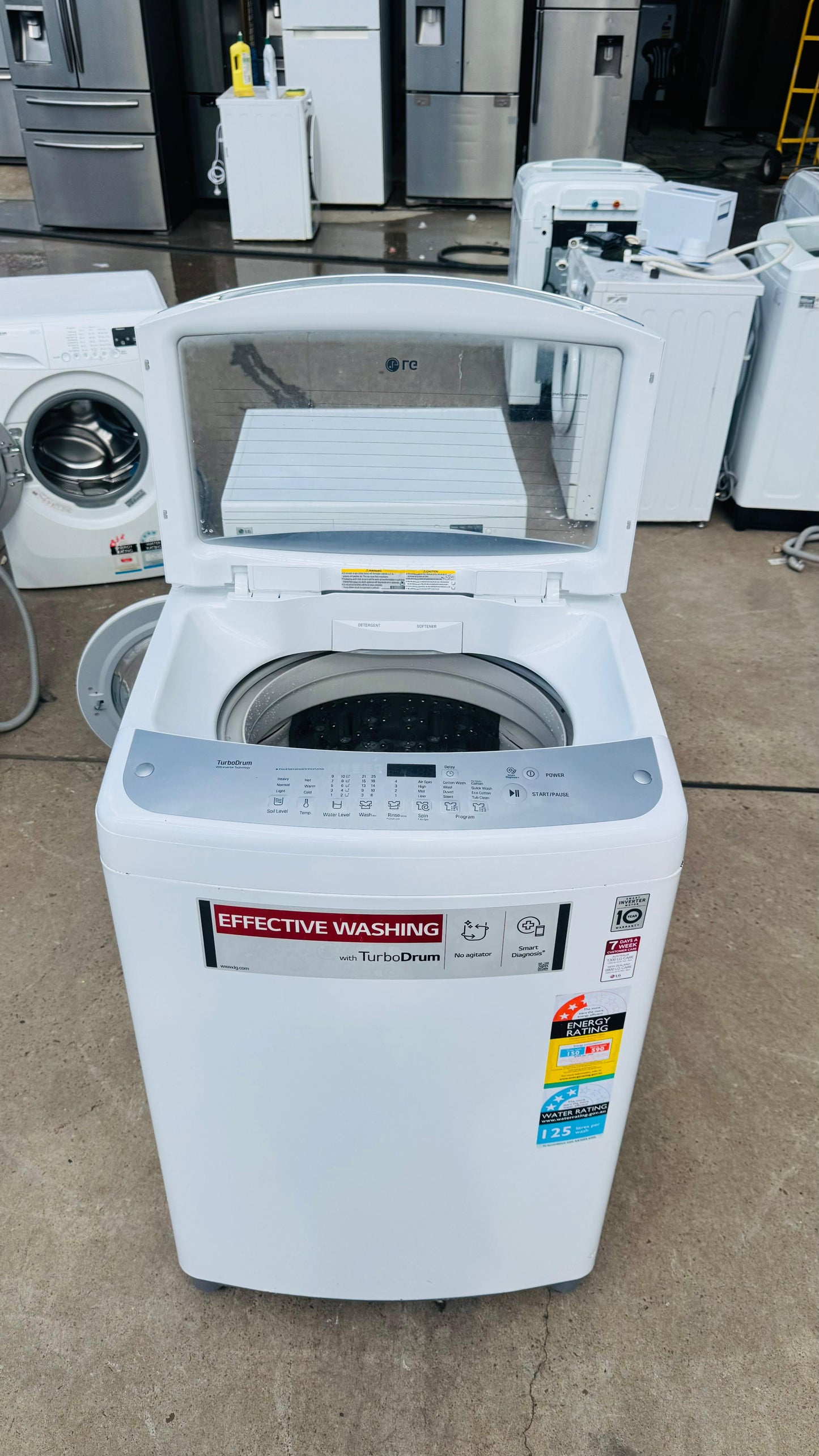 LG 8.5KGS TOP LOADER WASHING MACHINE