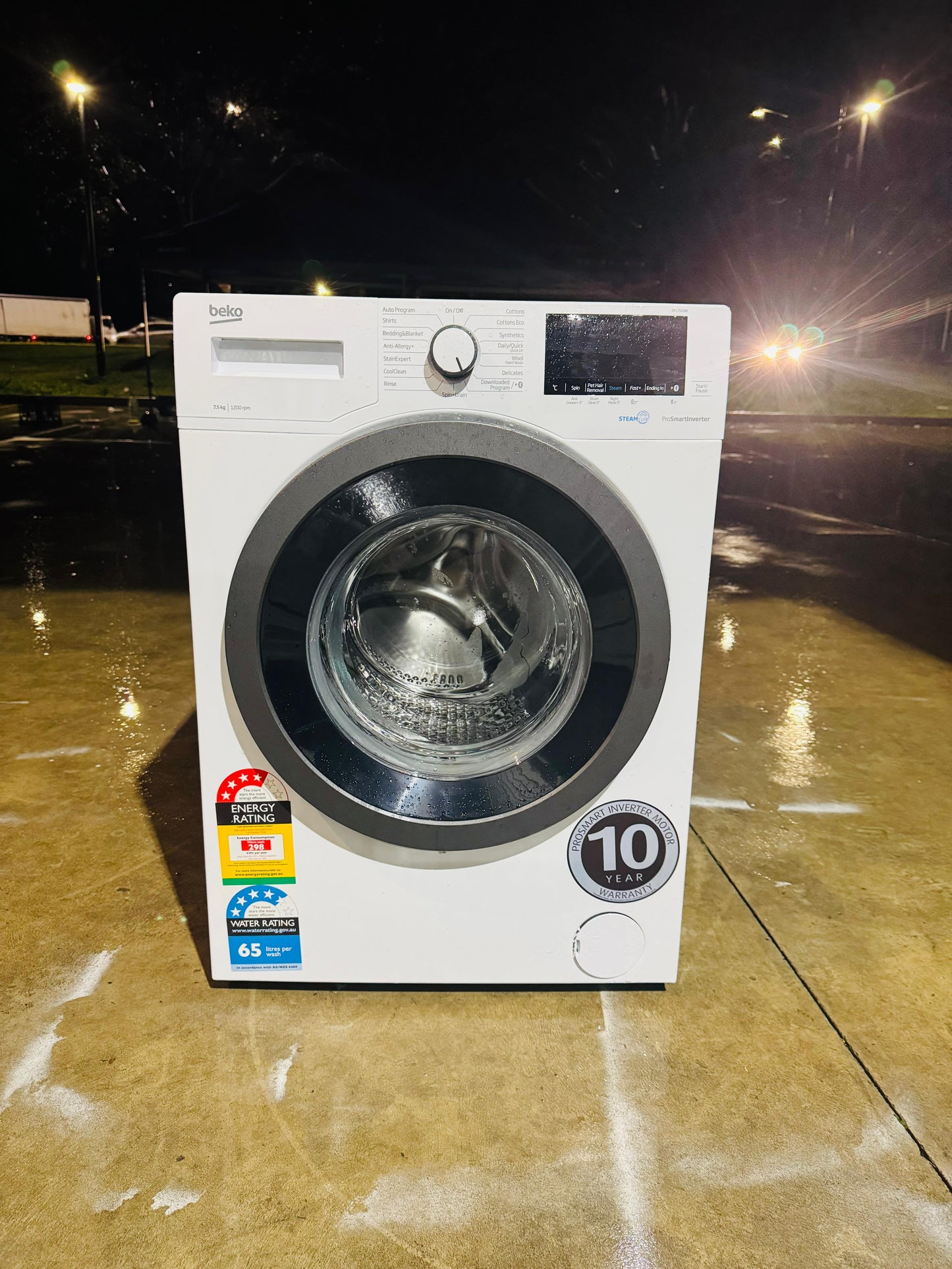 BEKO 7.5 KGS FRONT LOADER WASHING MACHINE