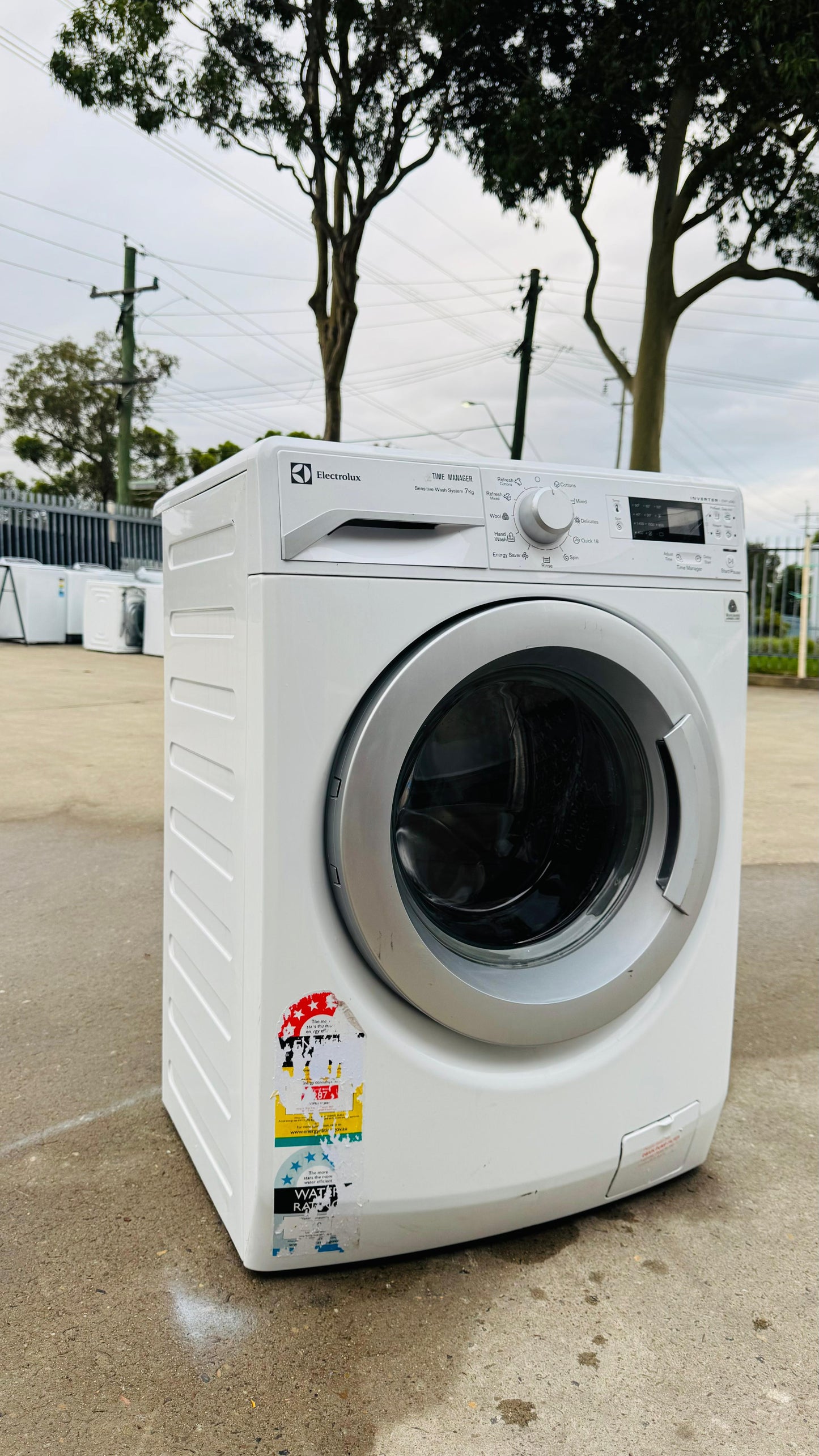ELECTROLUX 7KGS FRONT LOADER WASHING MACHINE