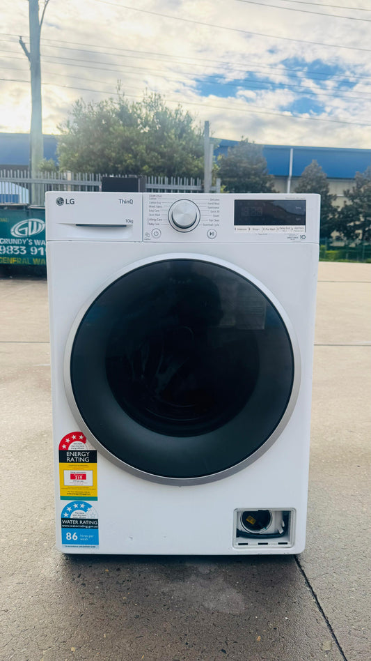 LG 10KGS FRONT LOADER WASHING MACHINE