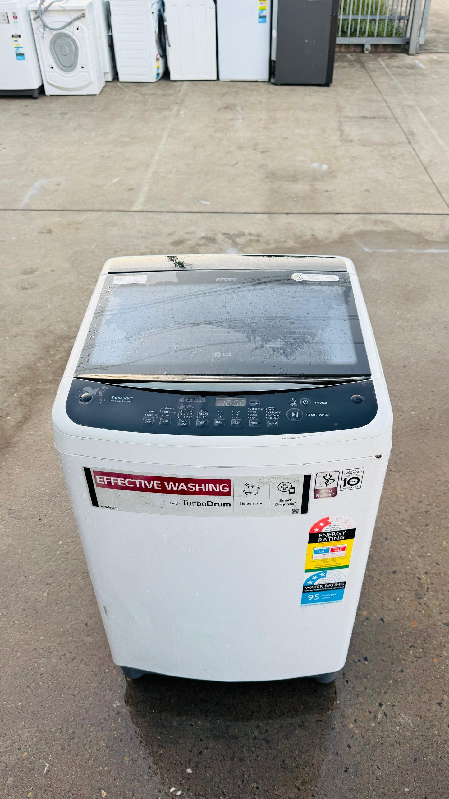 LG 6.5KGS TOP LOADER WASHING MACHINE
