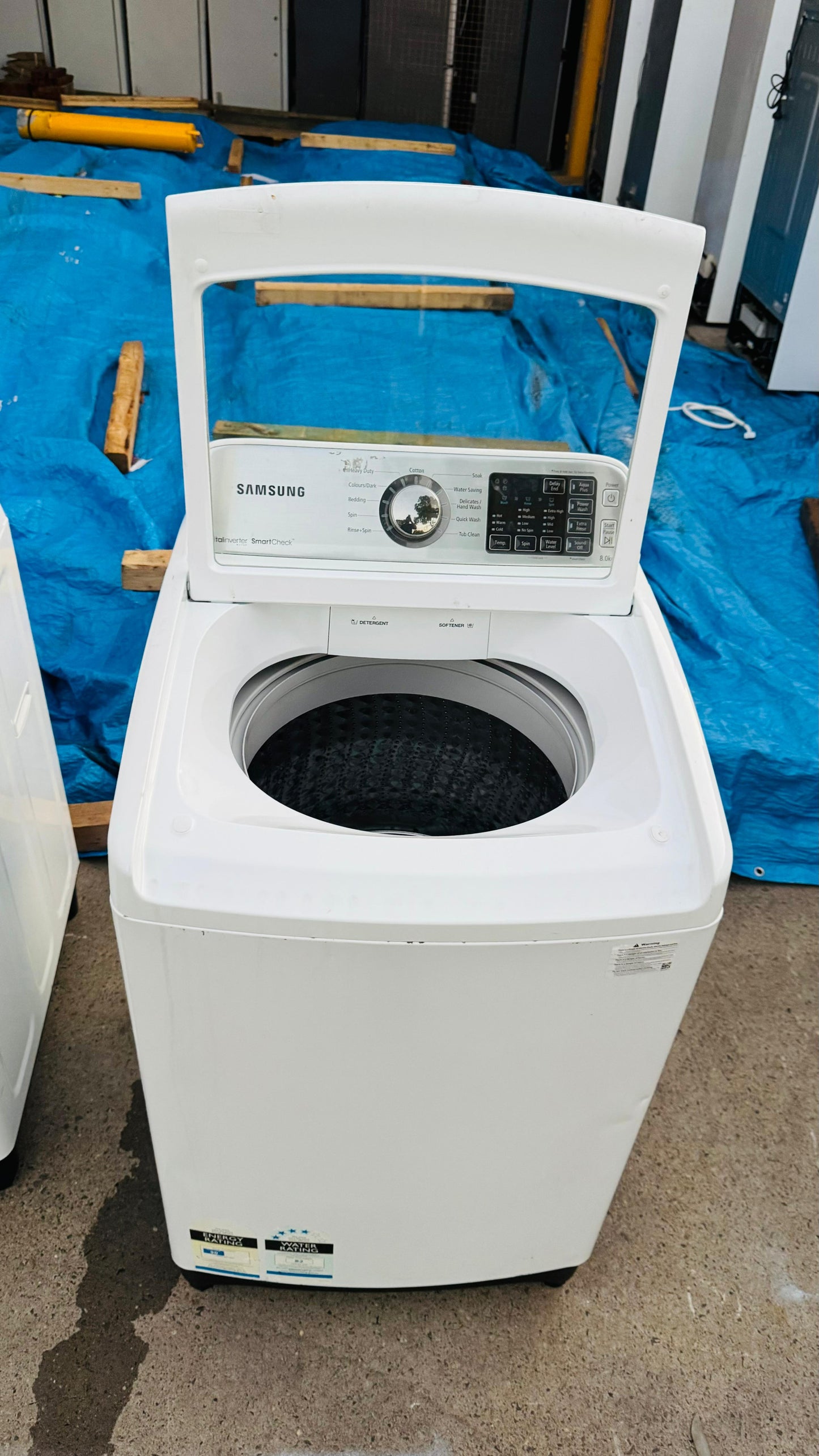 SAMSUNG 8KGS TOP LOADER WASHING MACHINE