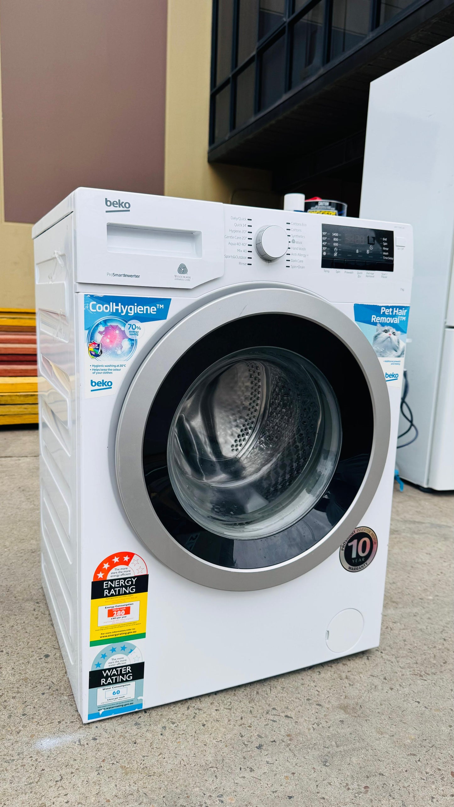 BEKO 7KGS FRONT LOADER WASHING MACHINE