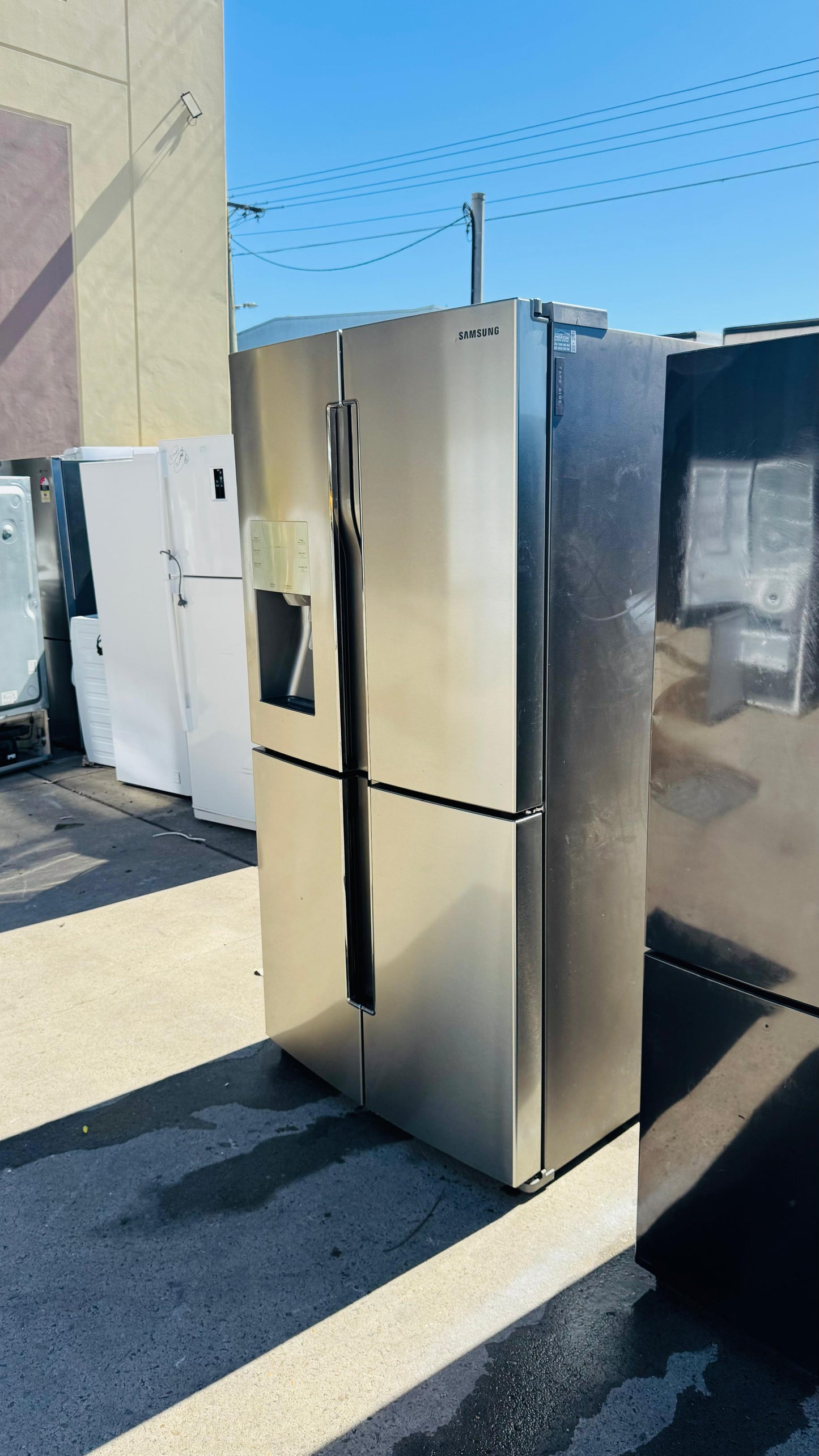 SAMSUNG 719 LITRES QUAD DOOR FRIDGE FREEZER