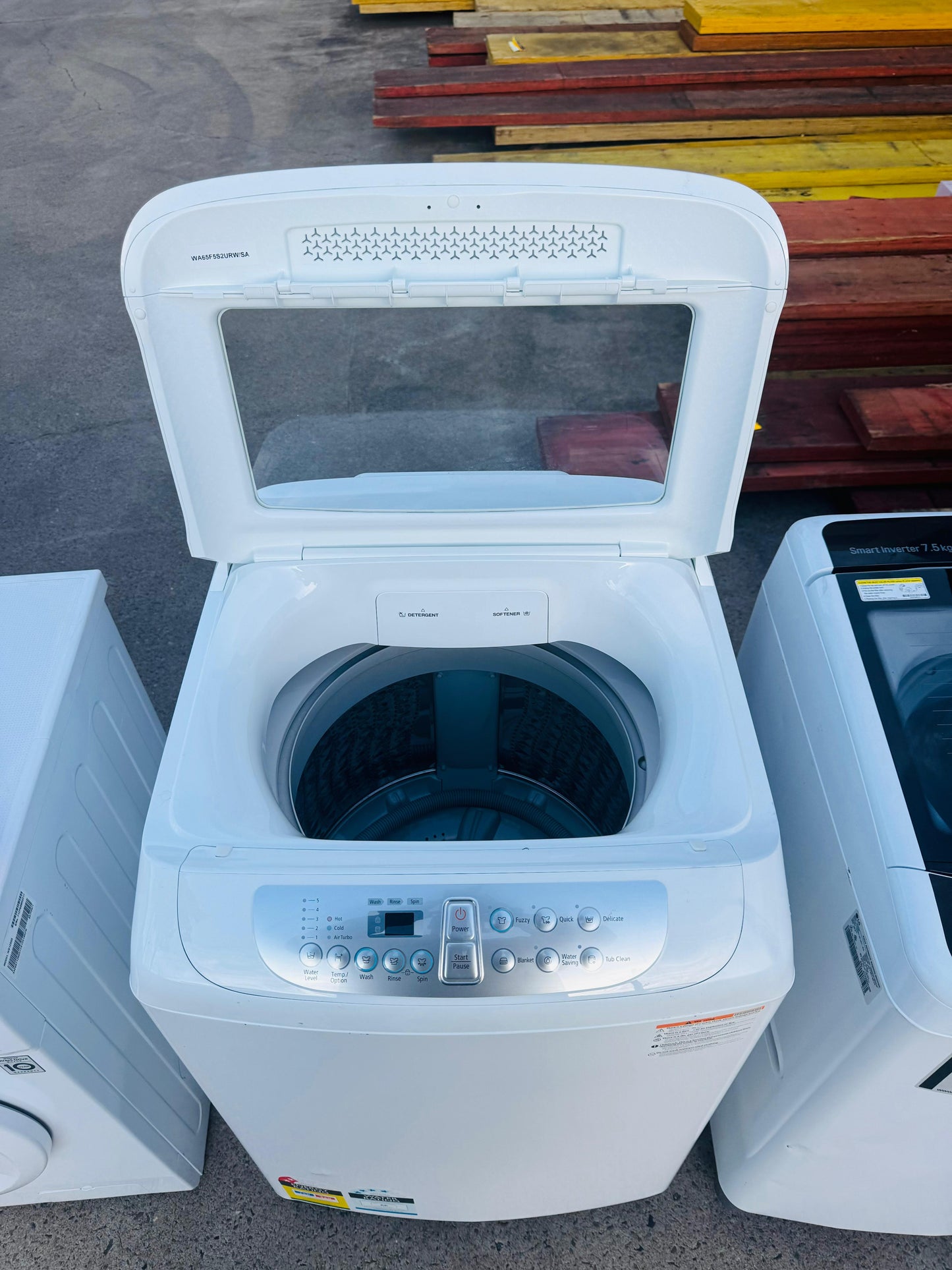 SAMSUNG 6.5 KGS TOP LOADER WASHING MACHINE