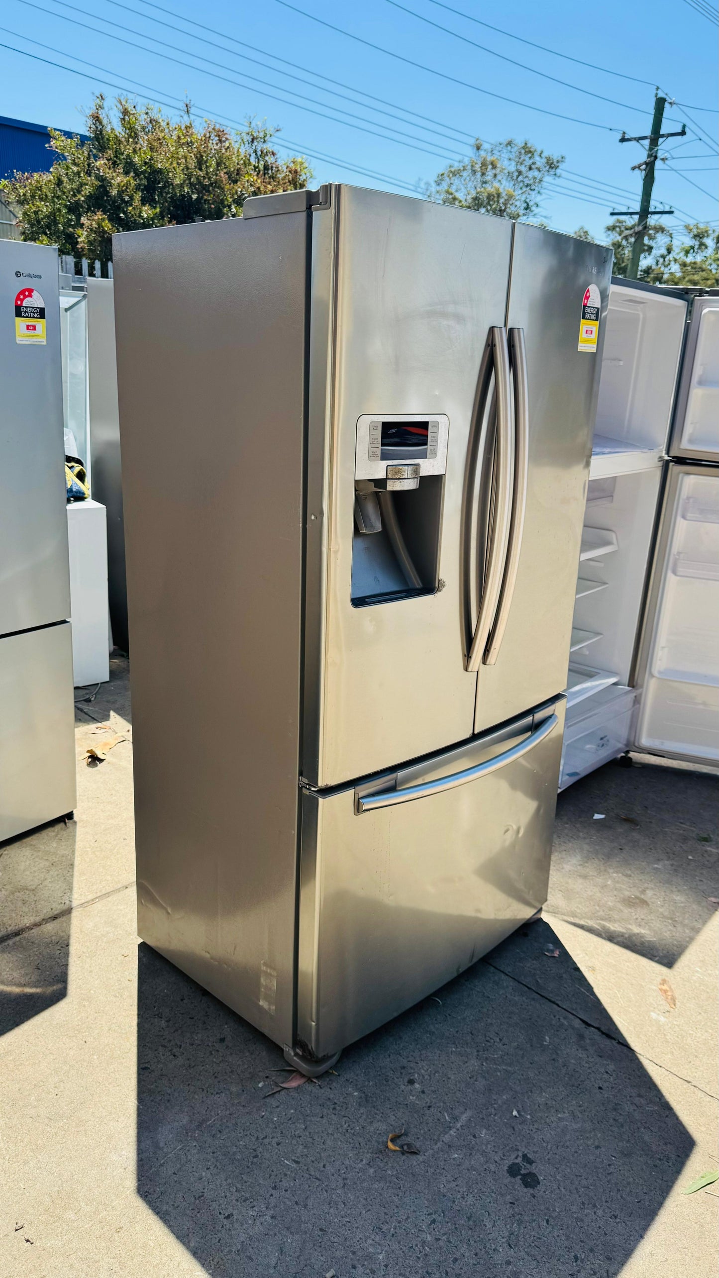 SAMSUNG FRENCH DOOR 639 LITRES FRIDGE FREEZER