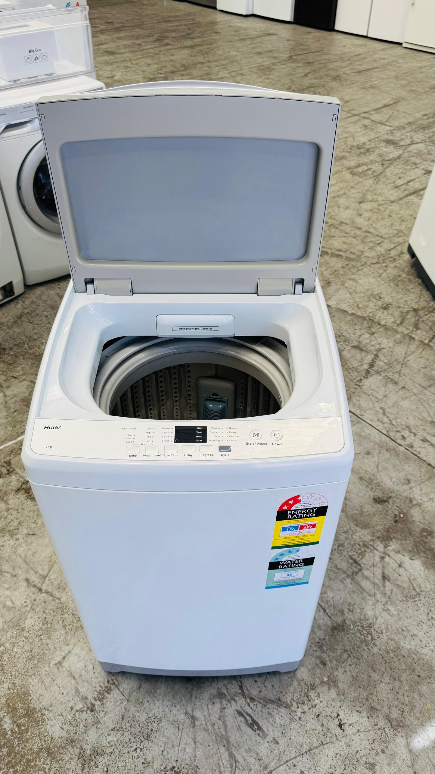 HAIER 7KGS TOP LOADER WASHING MACHINE