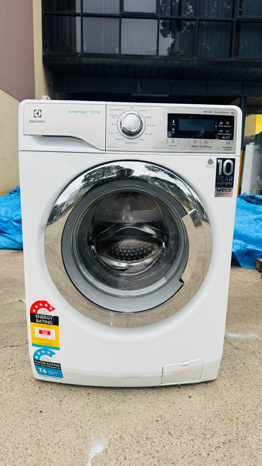 ELECTROLUX 9KGS FRONT LOADER WASHING MACHINE