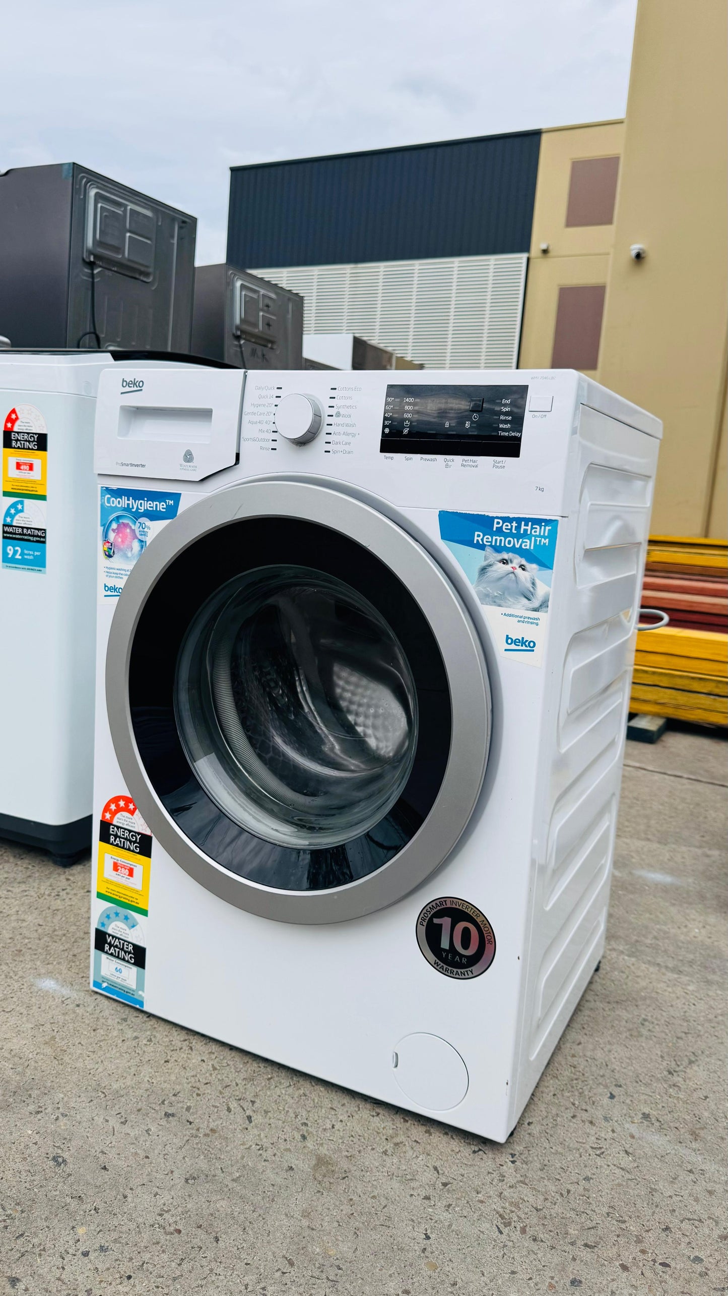 BEKO 7KGS FRONT LOADER WASHING MACHINE