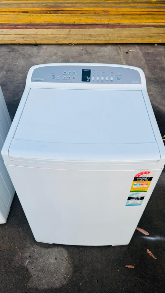 FISHER AND PAYKEL 10KGS TOP LOADER WASHING MACHINE