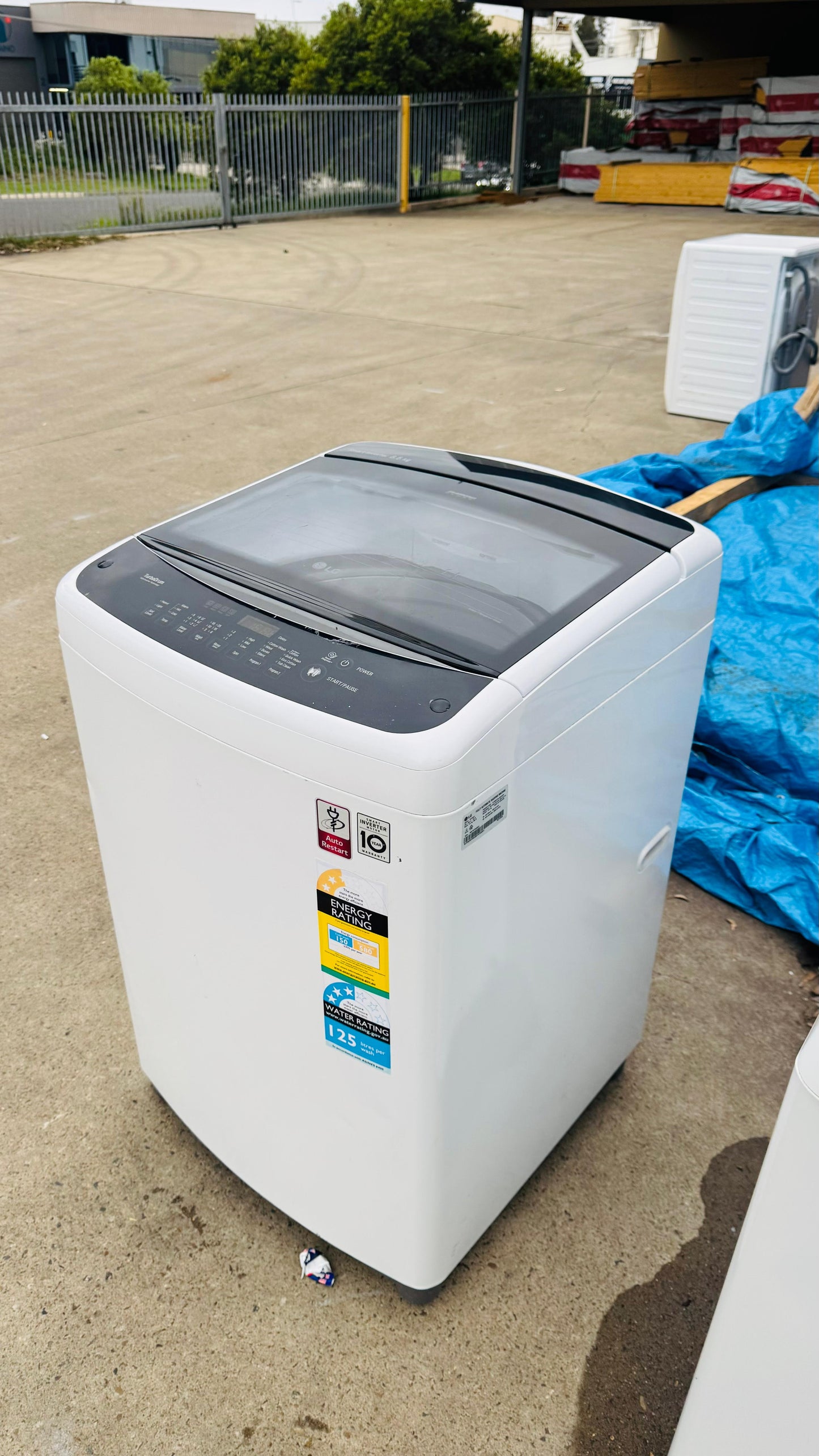 LG 8.5KGS TOP LOADER WASHING MACHINE