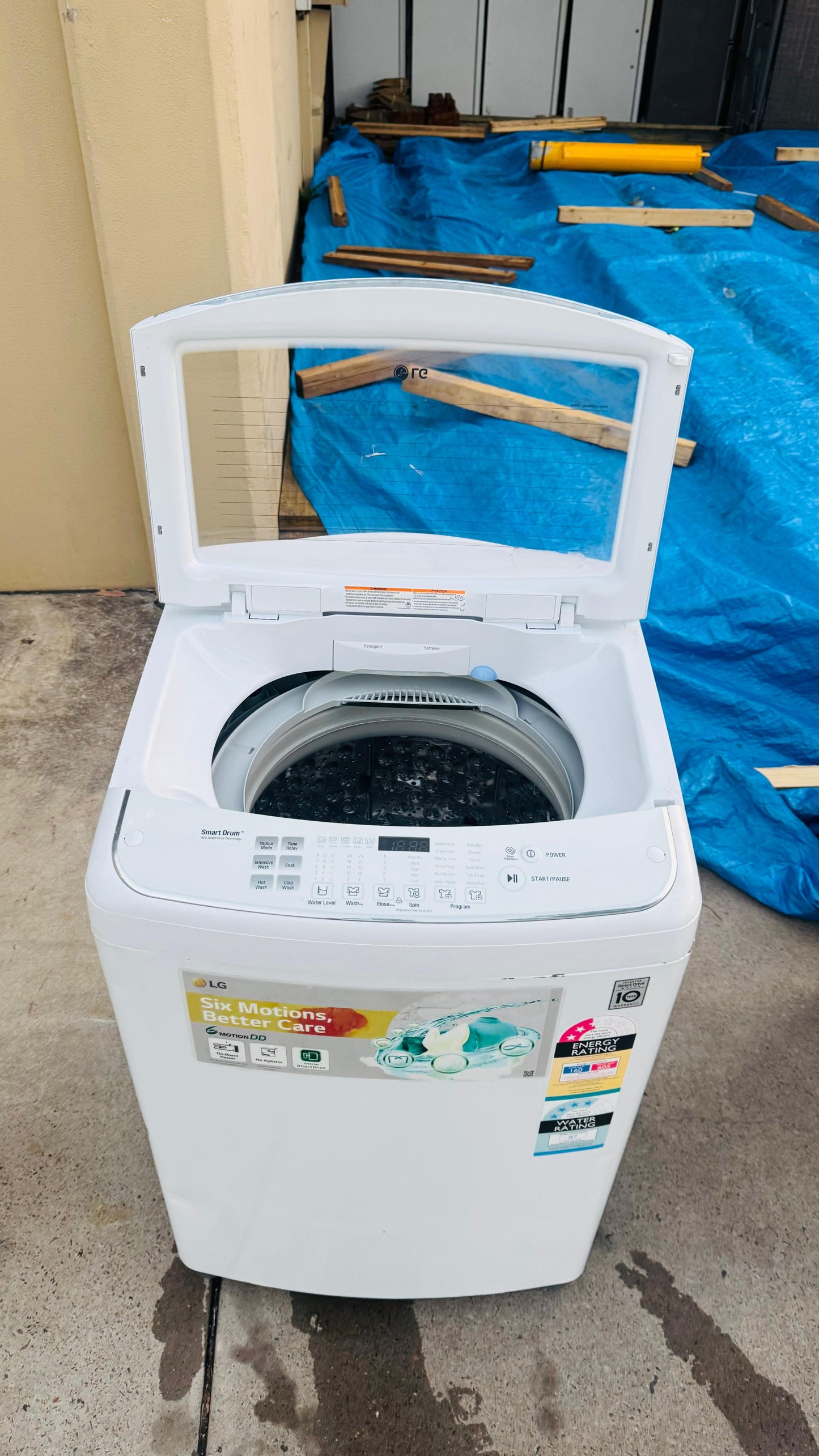 LG 8.5KGS TOP LOADER WASHING MACHINE