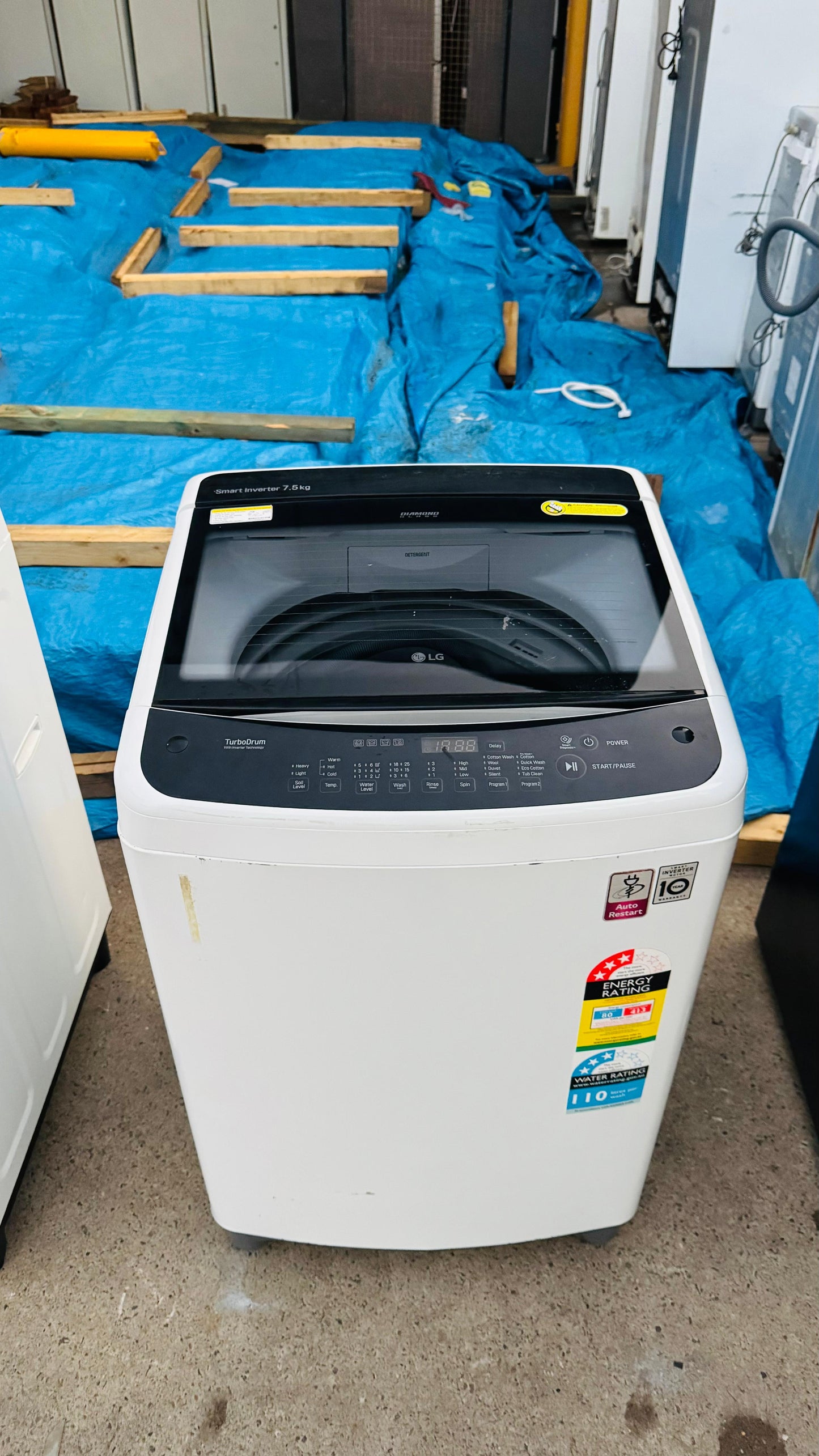 LG 7.5KGS TOP LOADER WASHING MACHINE