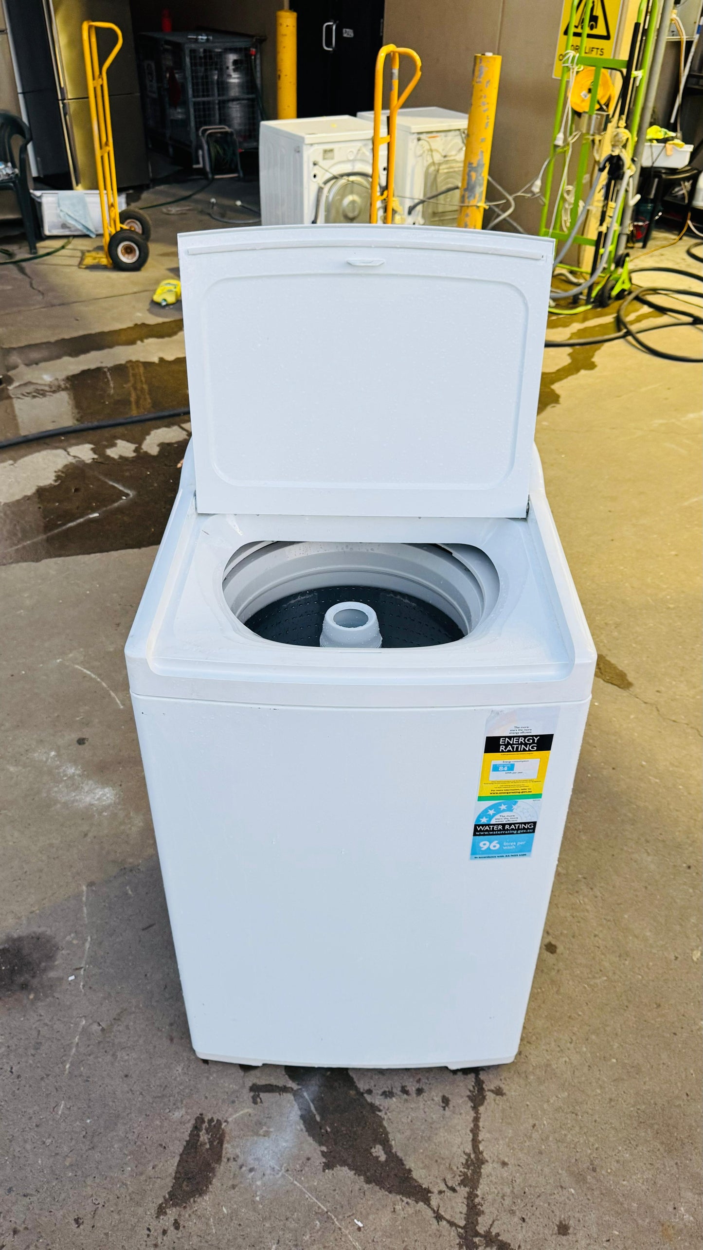 FISHER AND PAYKEL 8.5KGS TOP LOADER WASHING MACHINE