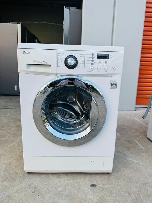 LG 7.5 KGS FRONT LOADER WASHING MACHINE