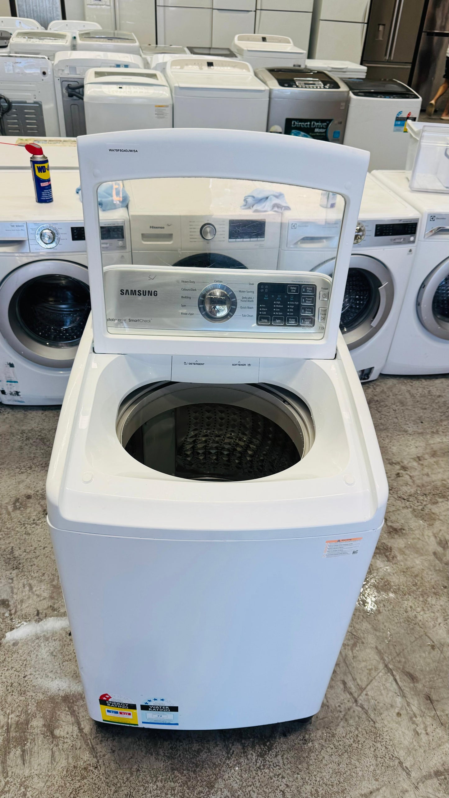 SAMSUNG 7KGS TOP LOADER WASHING MACHINE