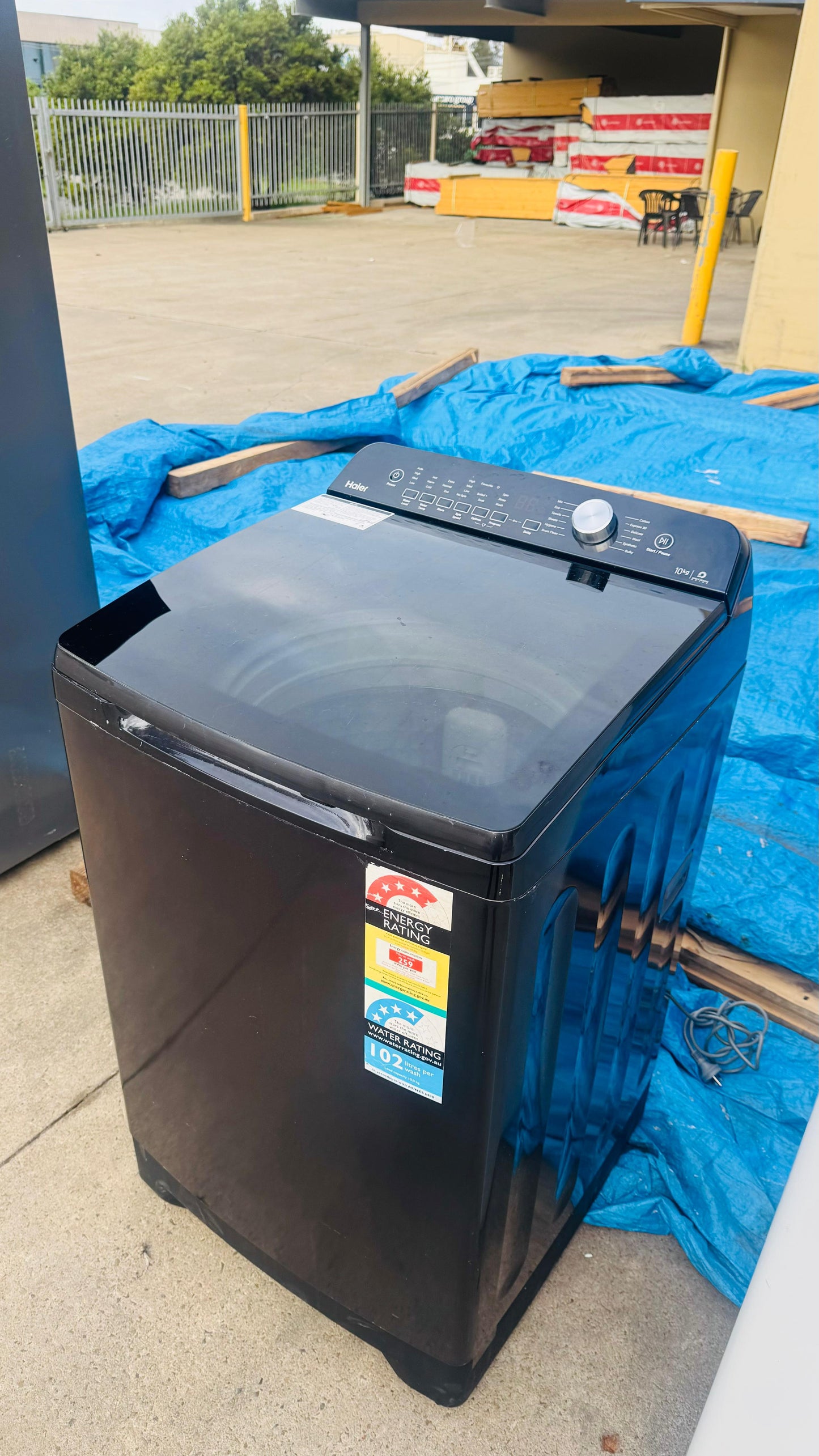 HAIER 10KGS TOP LOADER WASHING MACHINE