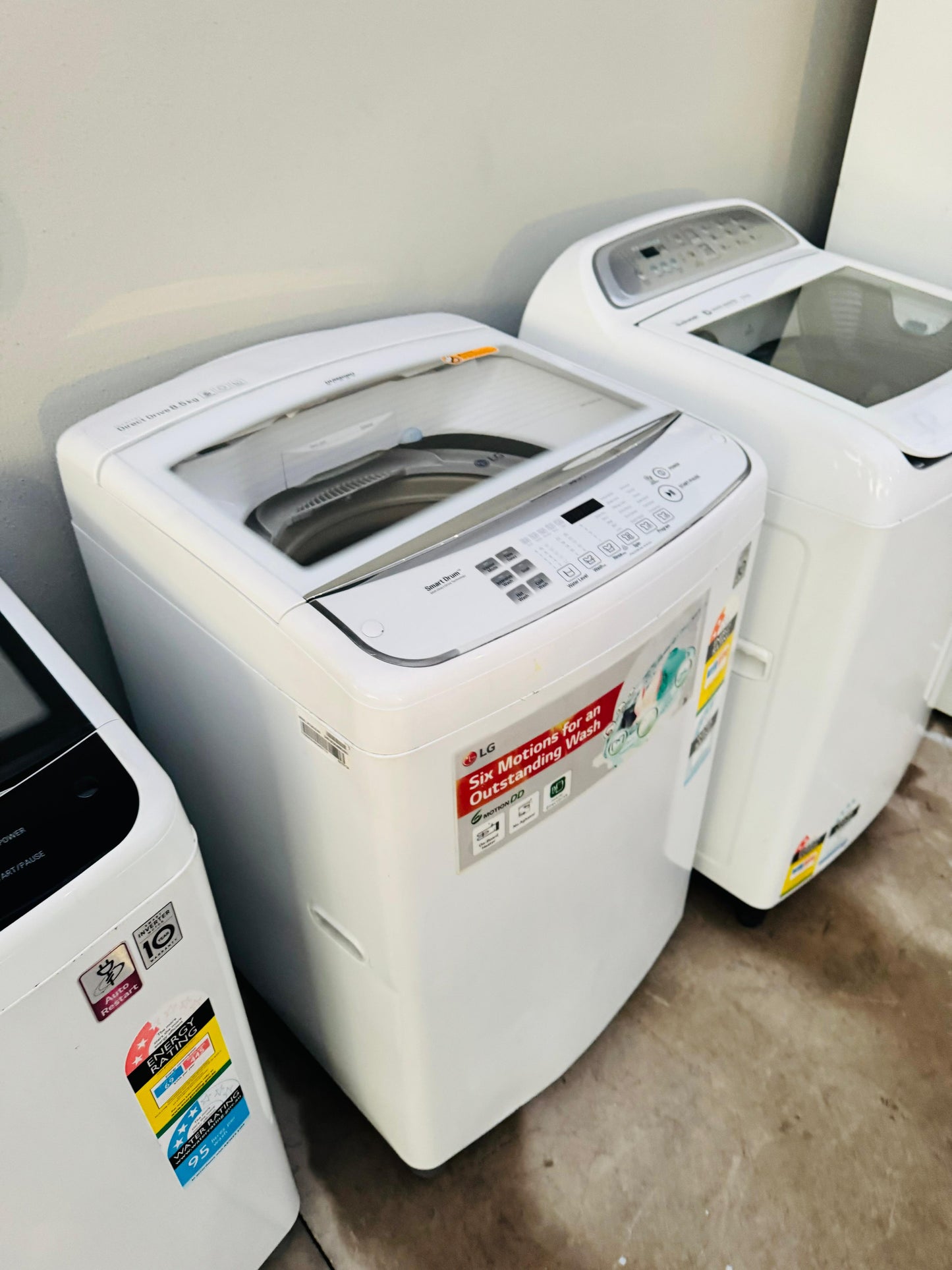 LG 8.5KGS TOP LOADER WASHING MACHINE