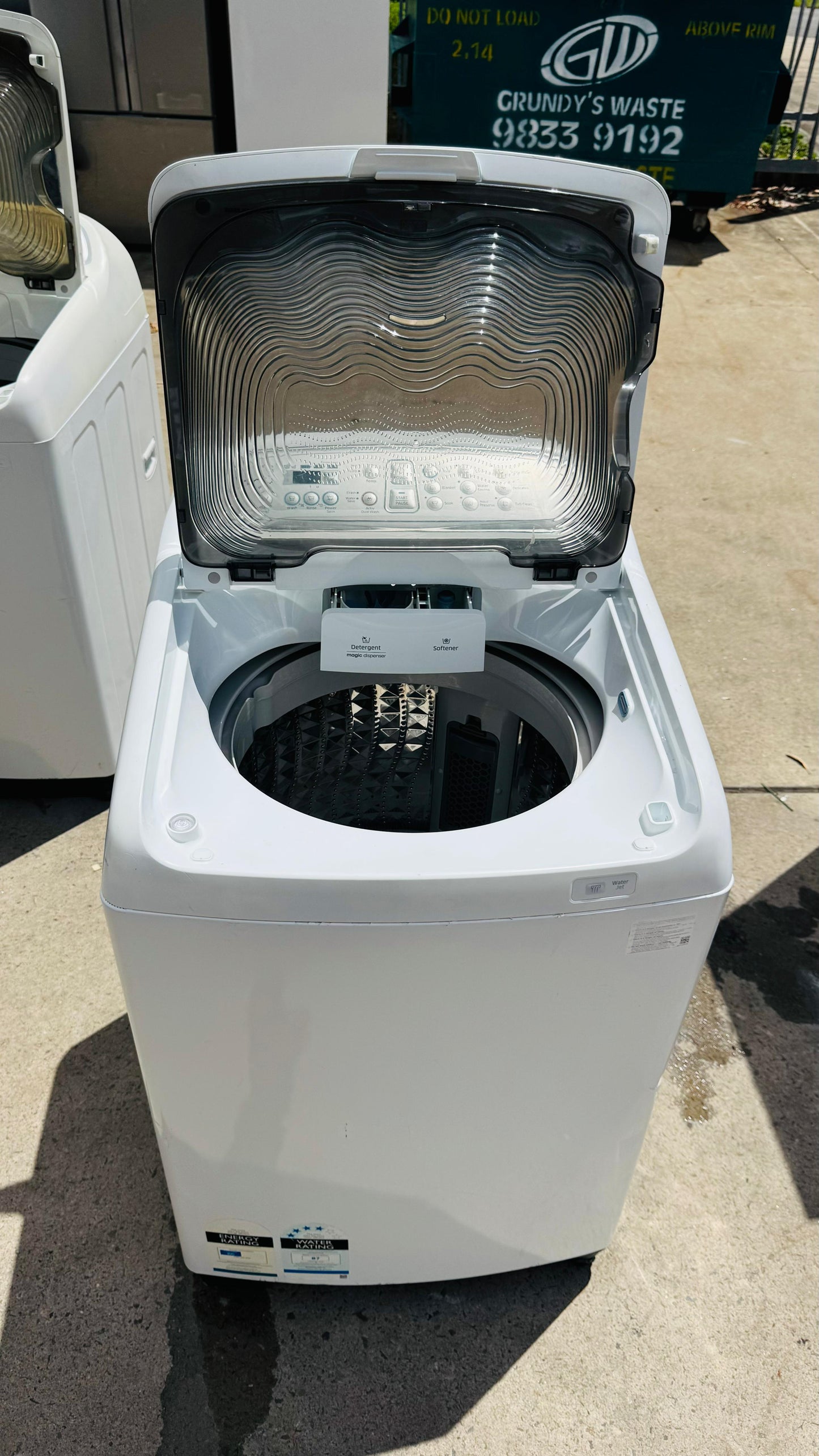 SAMSUNG 8.5KGS TOP LOADER WASHING MACHINE
