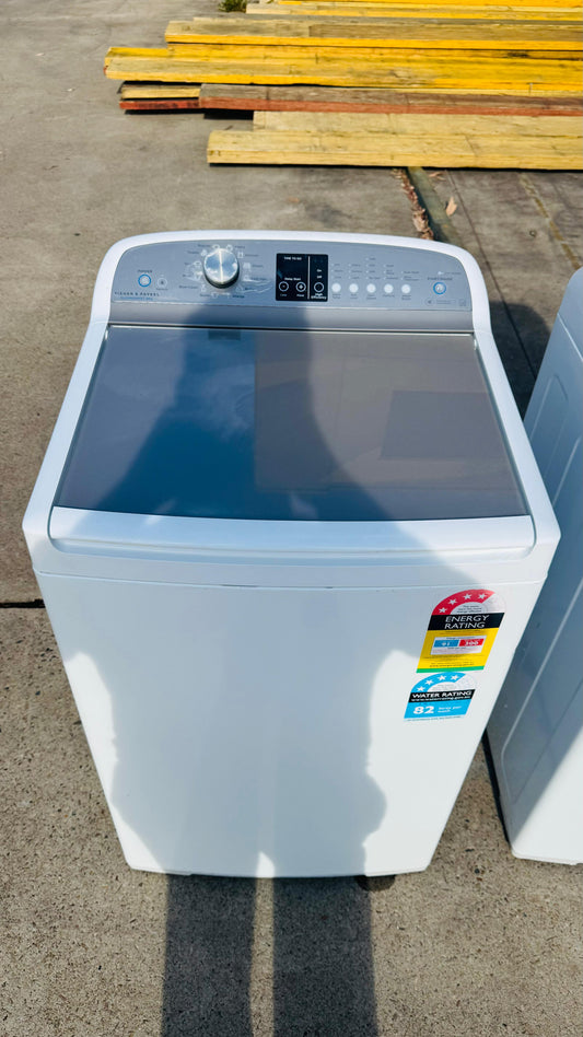 FISHER AND PAYKEL 8KGS TOP LOADER WASHING MACHINS