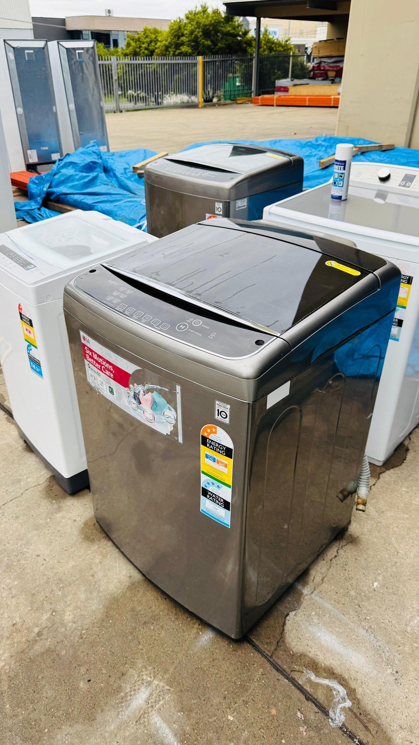 LG 14KGS TOP LOADER WASHING MACHINE