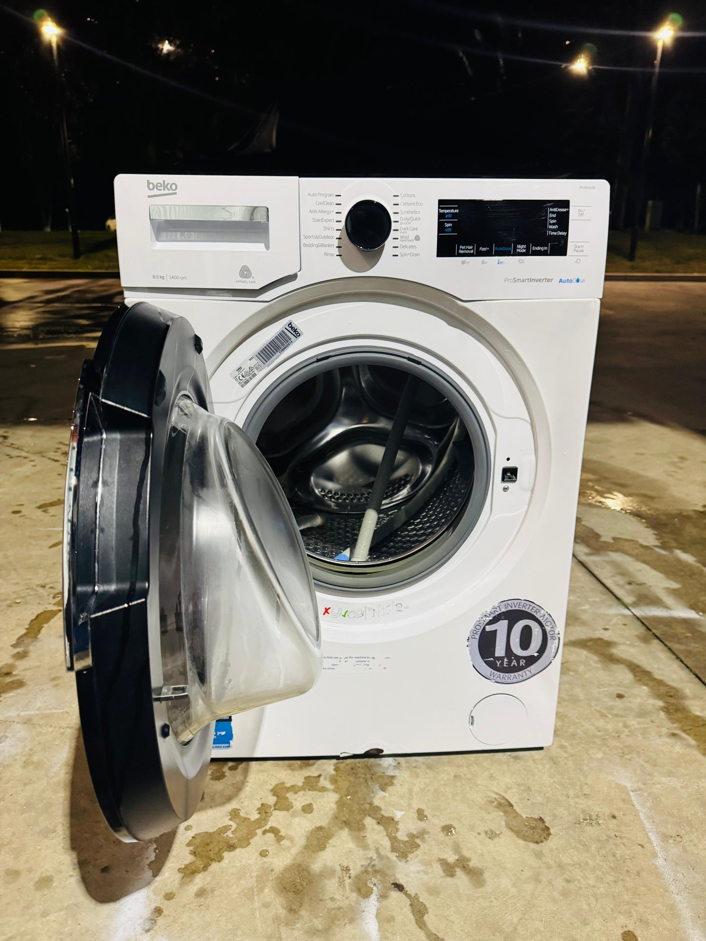 BEKO 8.5KGS FRONT LOADER WASHING MACHINE