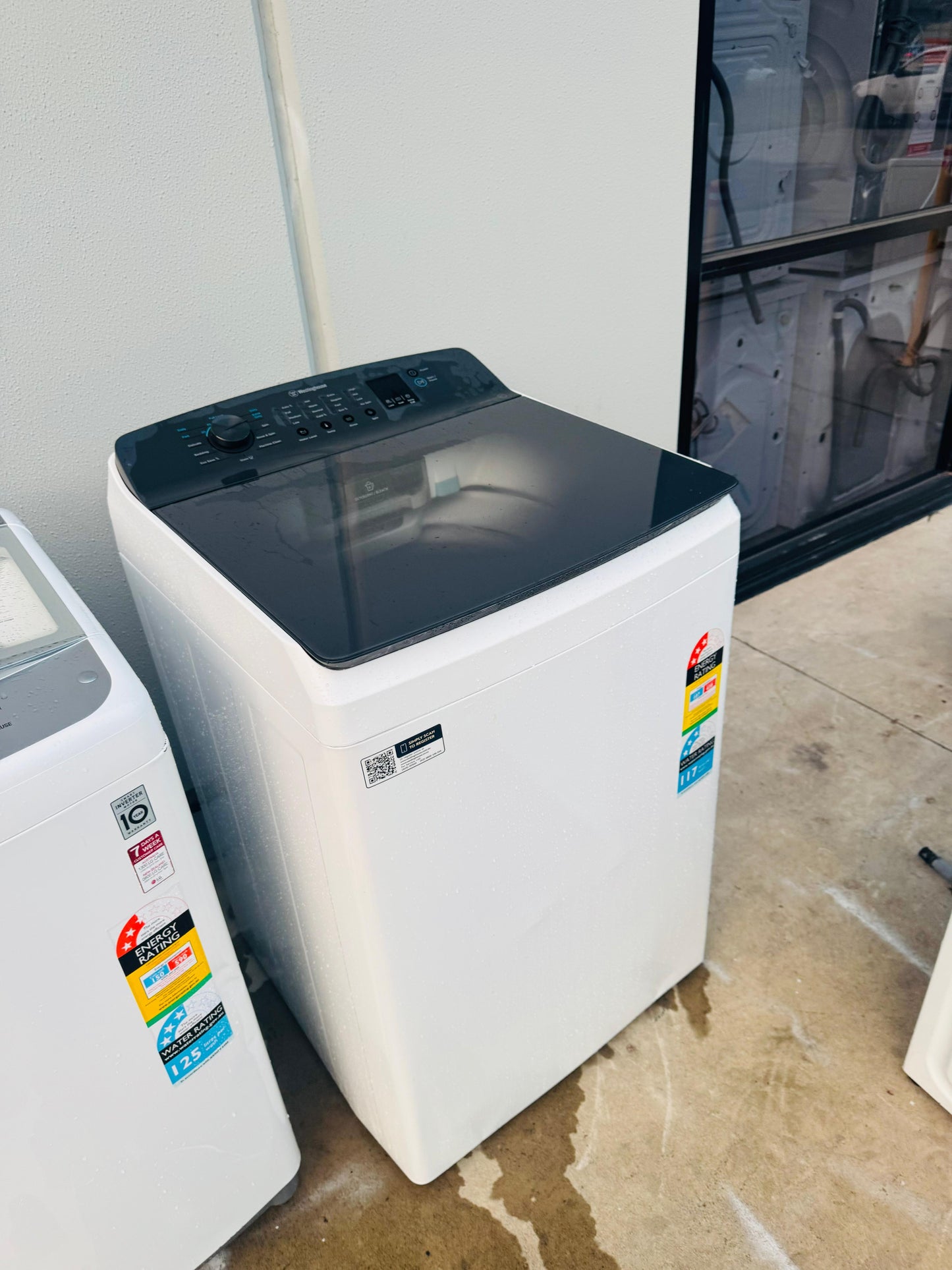 WESTINGHOUSE 8KGS TOP LOADER WASHING MACHINE