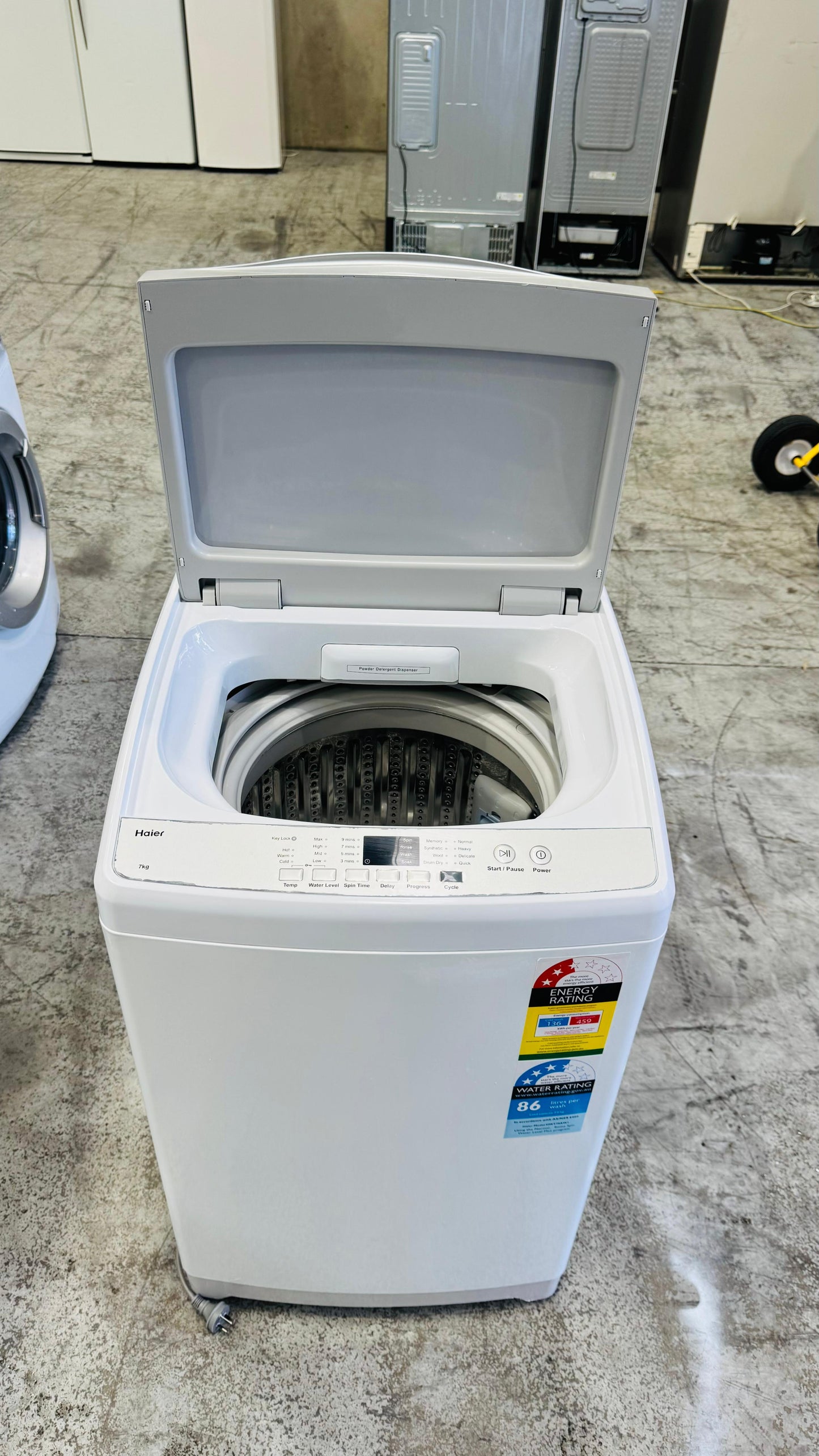HAIER 7KGS TOP LOADER WASHING MACHINE